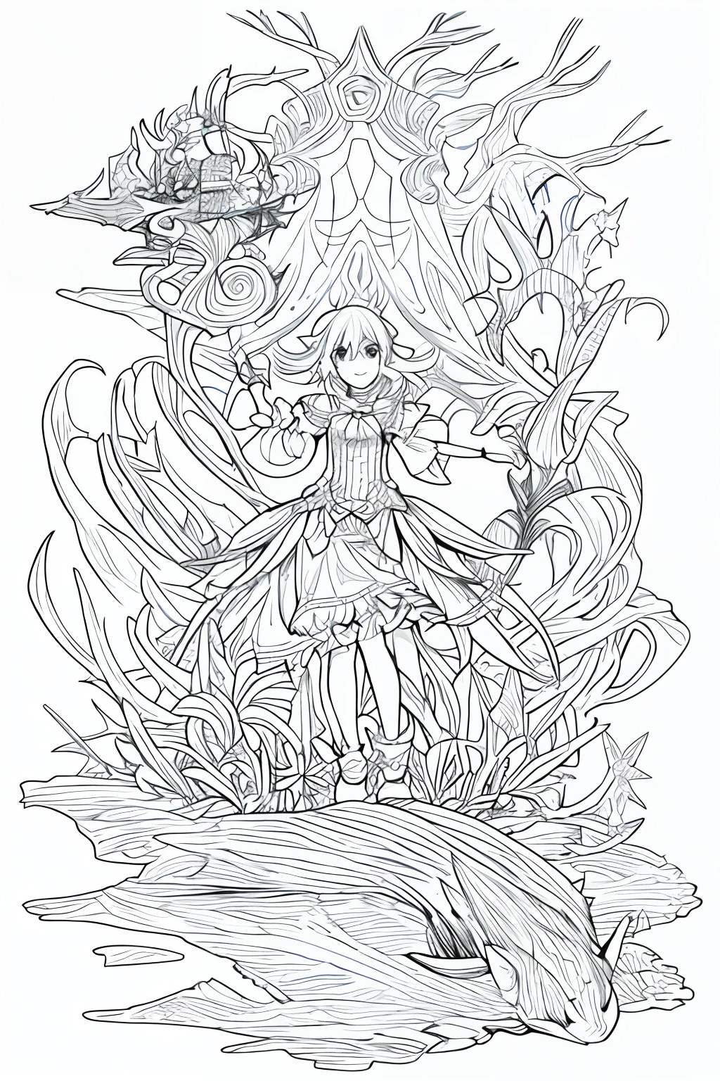 obra-prima, melhor qualidade, Monochrome Magical Adventures,
