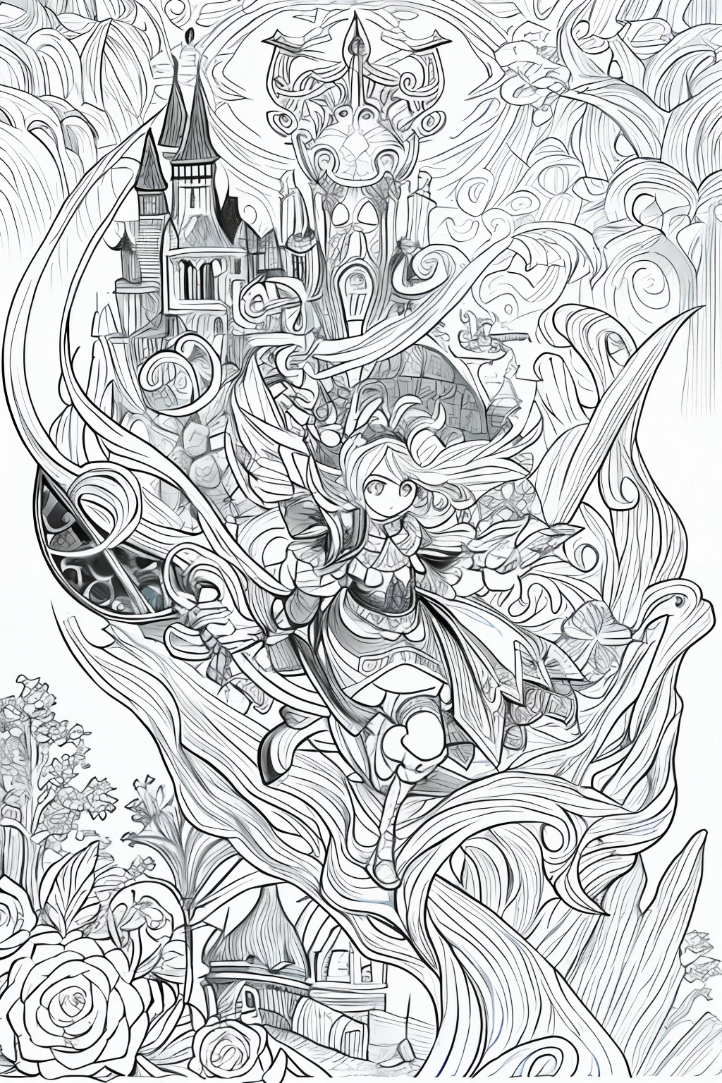 obra-prima, melhor qualidade, Monochrome Magical Adventures,