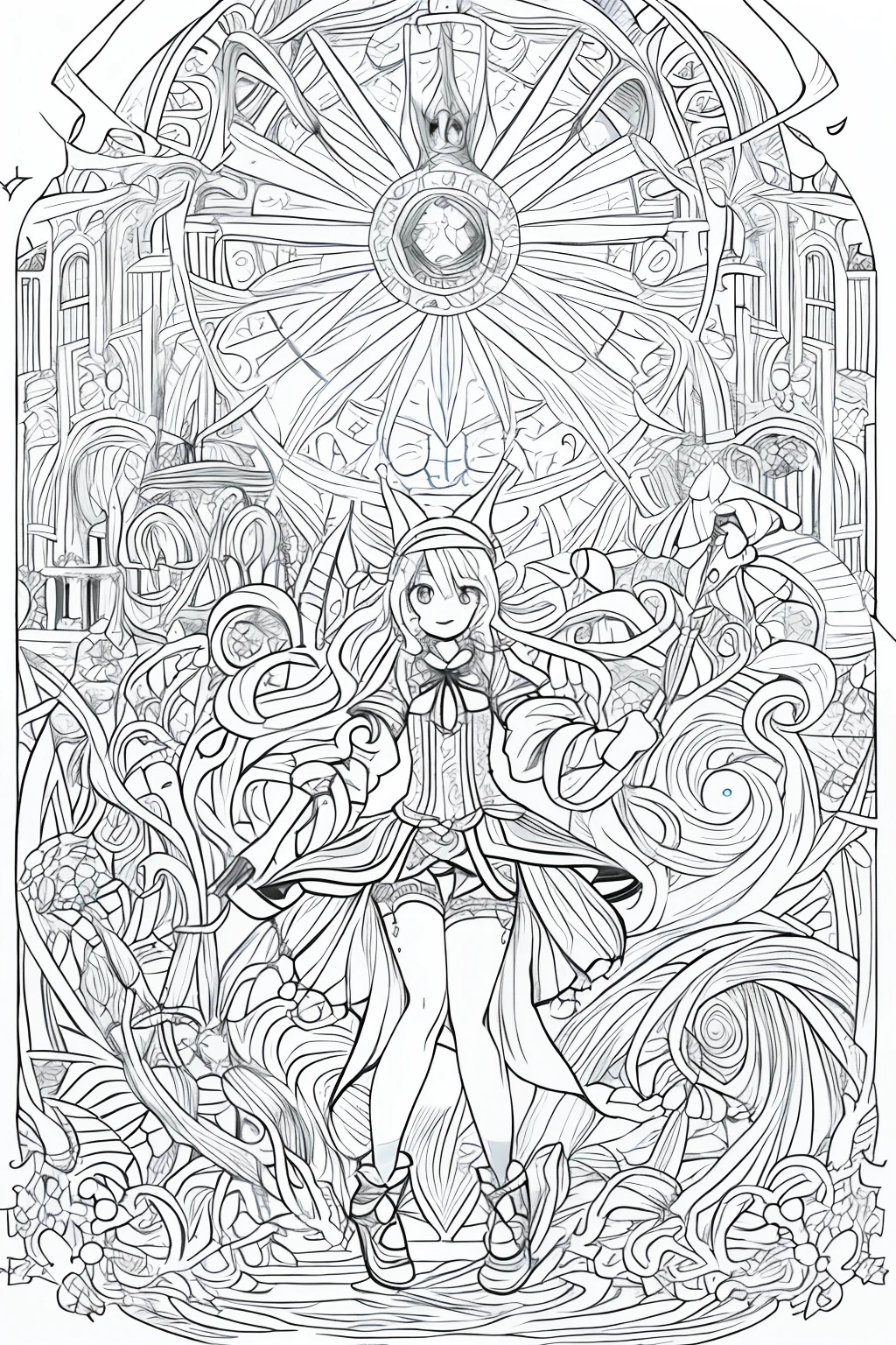 obra-prima, melhor qualidade, Monochrome Magical Adventures,