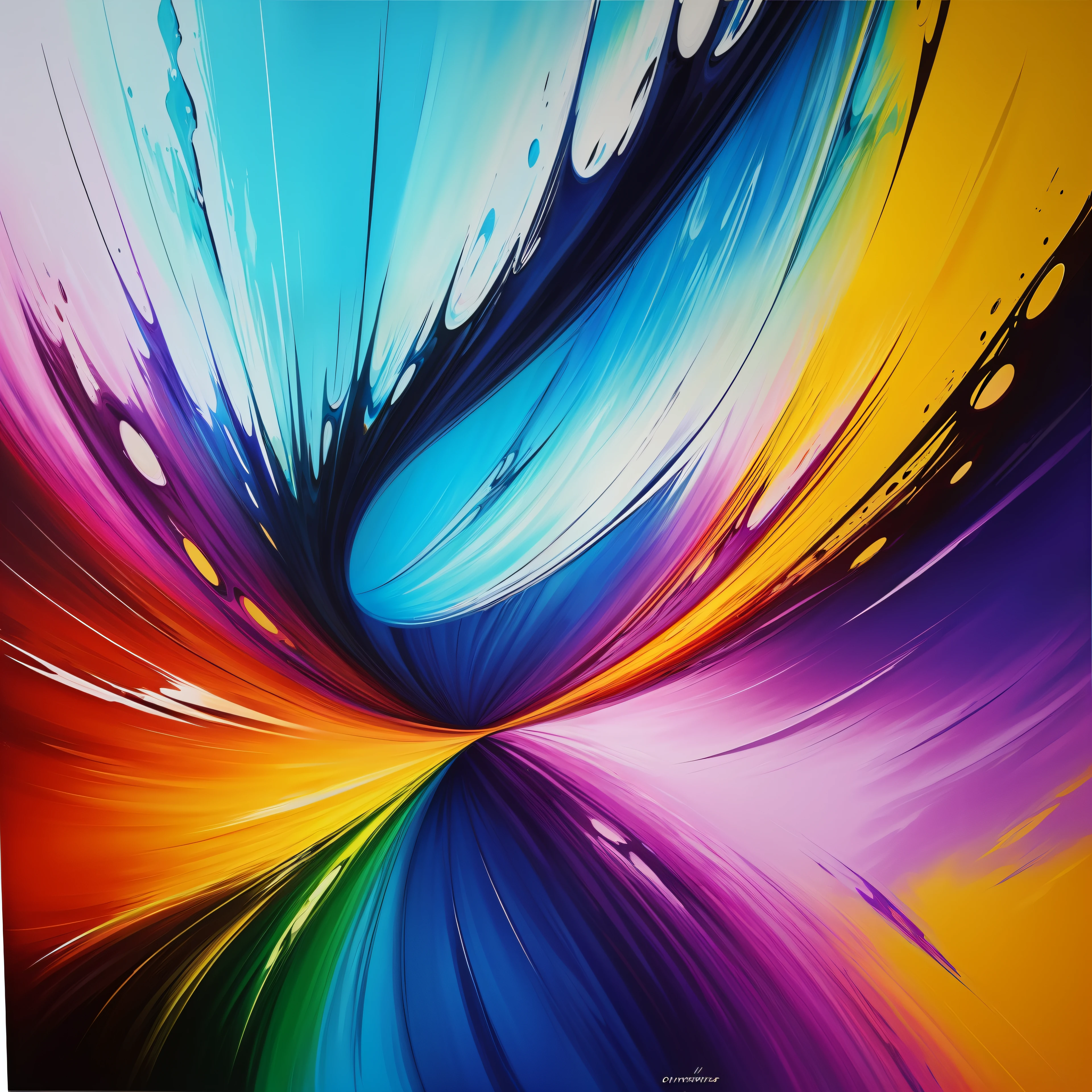 Create an abstract artistic background, sombra, pintura, pintor,, Cores quentes e vivas.