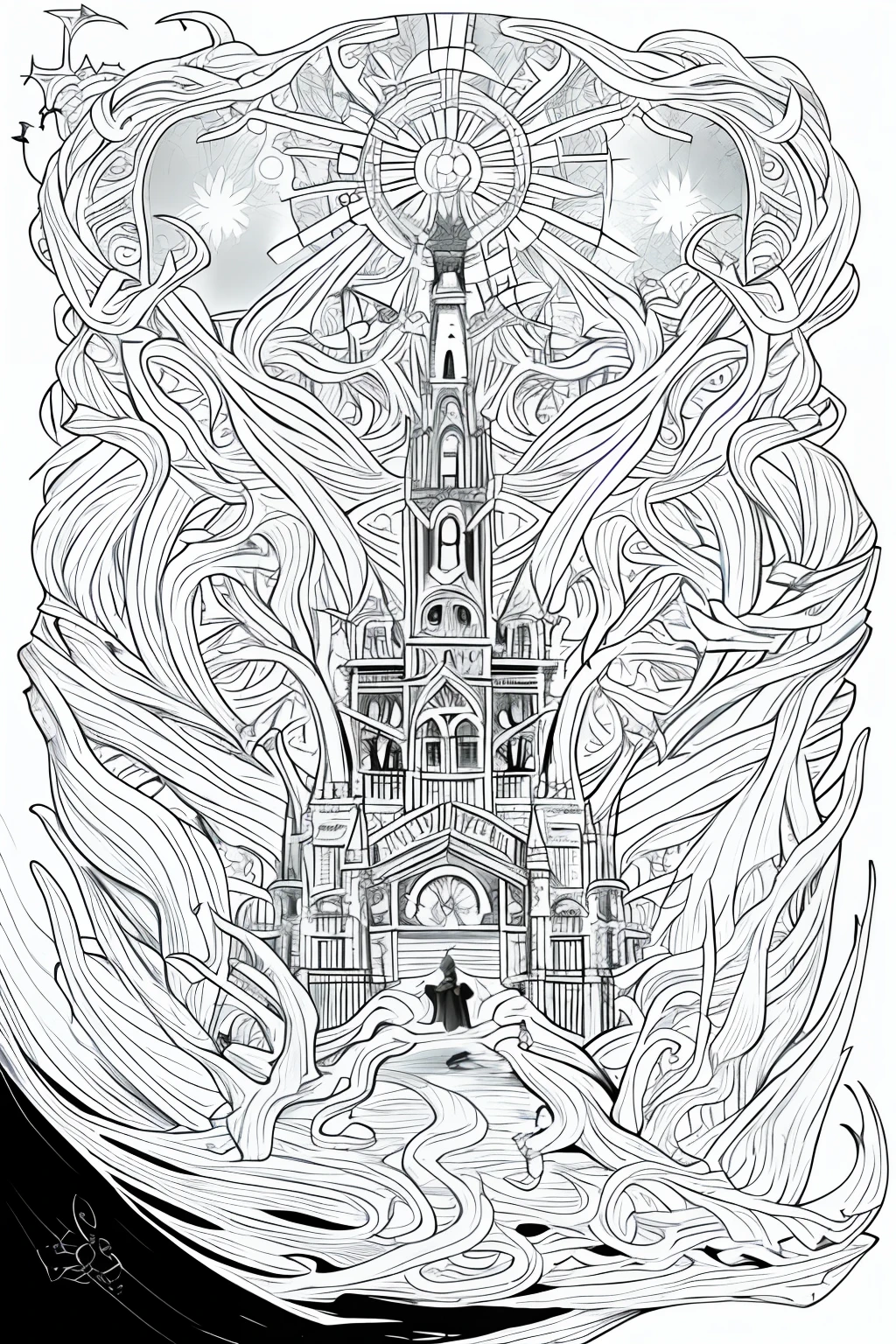 obra-prima, melhor qualidade, Monochrome Magical Adventures,