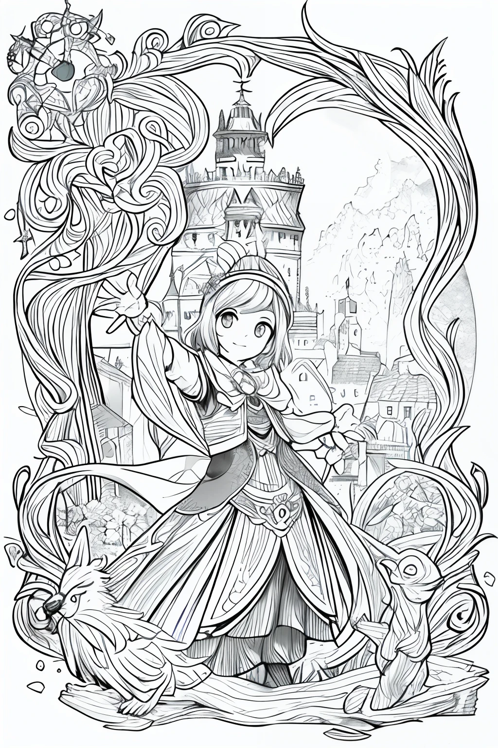 obra-prima, melhor qualidade, Monochrome Magical Adventures,