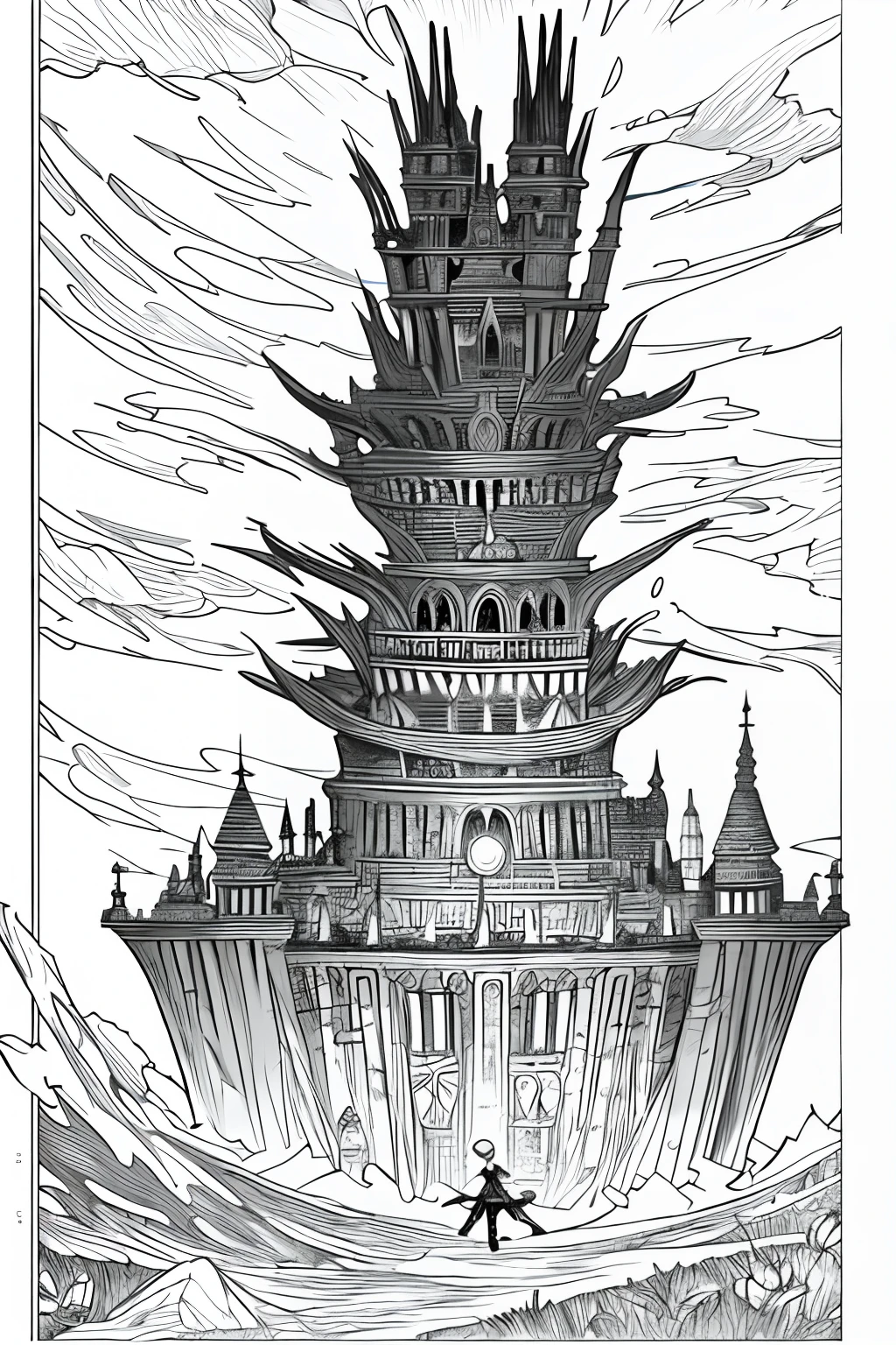 obra-prima, melhor qualidade, Monochrome Magical Adventures,