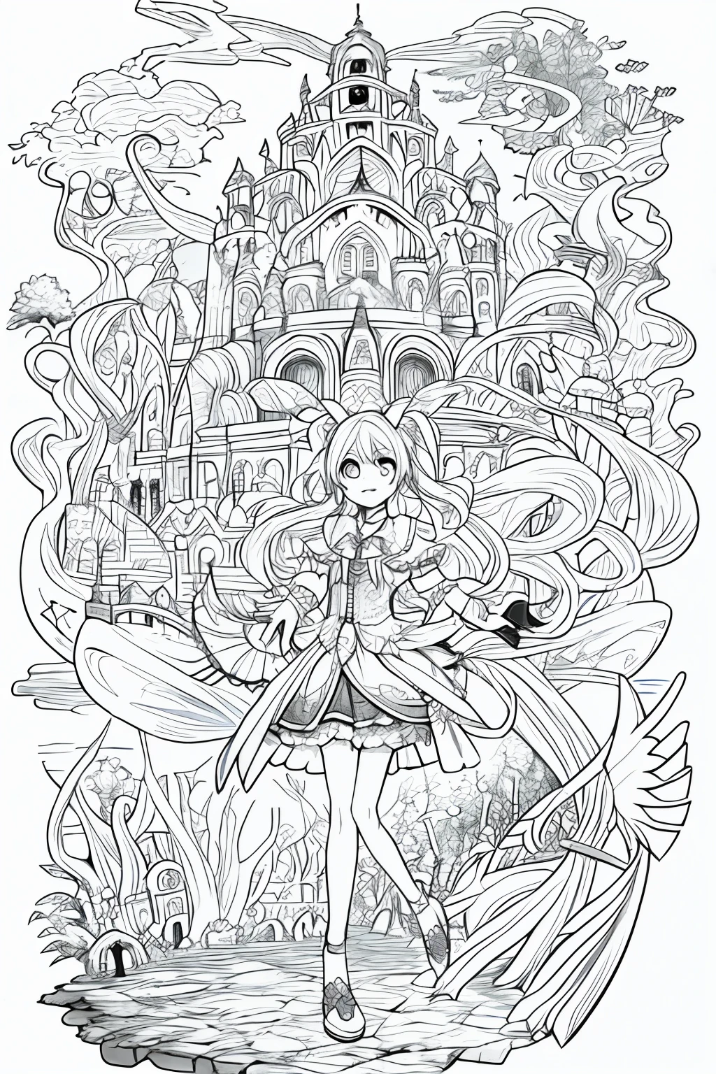 obra-prima, melhor qualidade, Monochrome Magical Adventures,