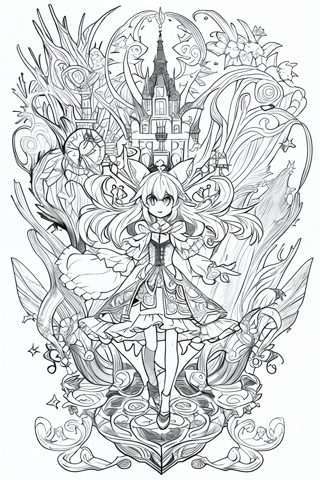 obra-prima, melhor qualidade, Monochrome Magical Adventures,