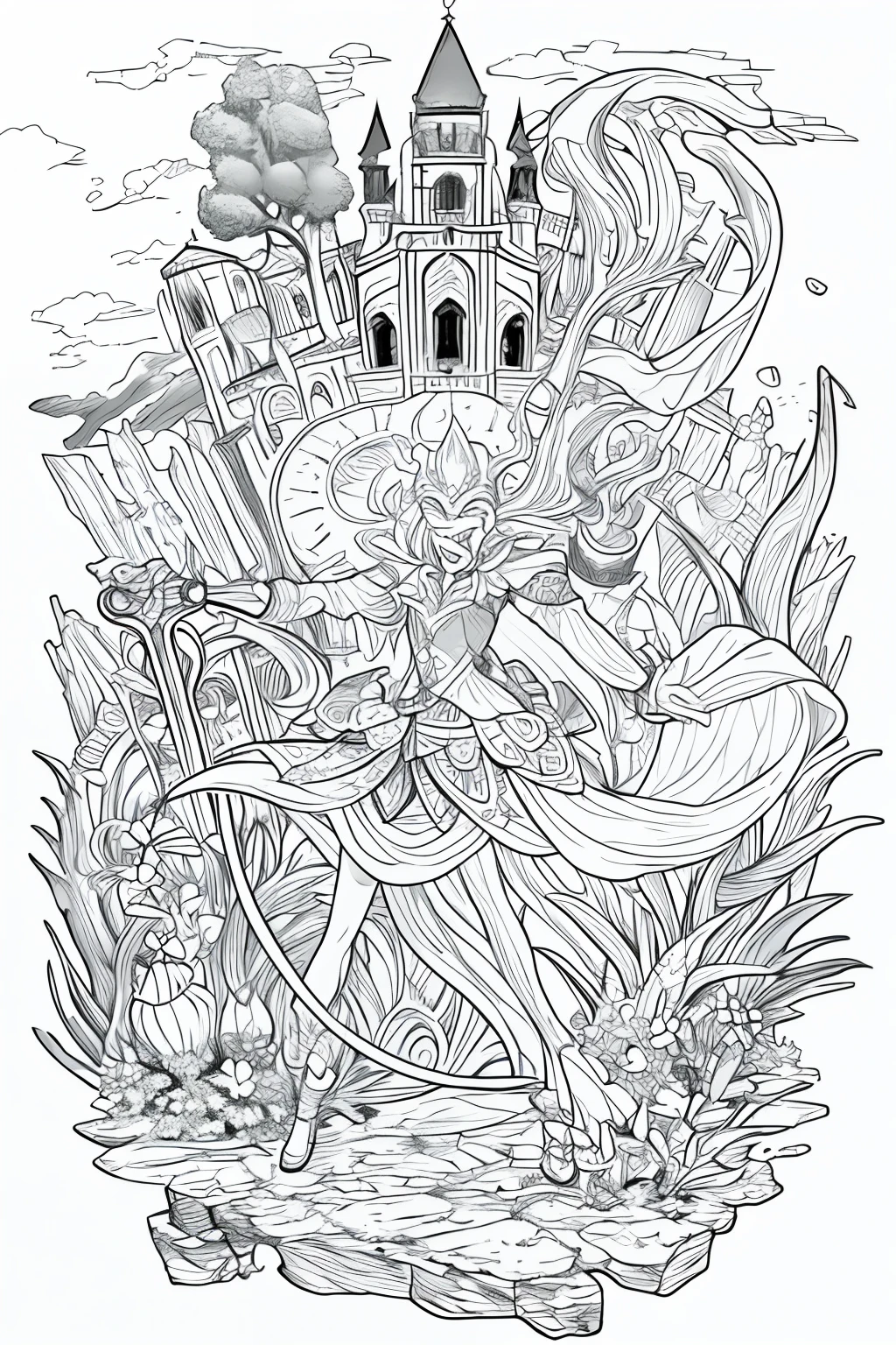 obra-prima, melhor qualidade, Monochrome Magical Adventures,