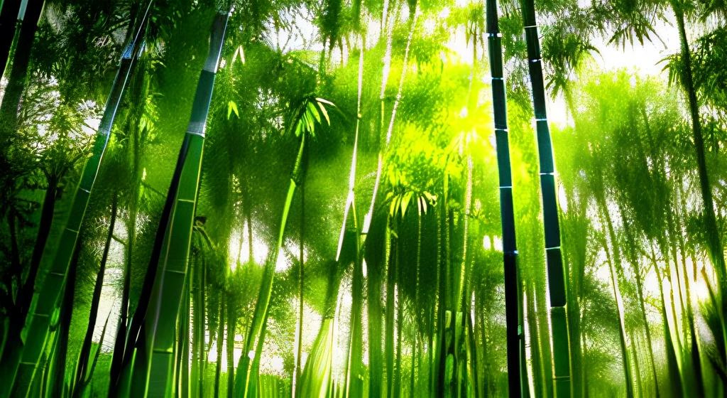Close-up of bamboo trees,There are many green leaves, deep in a japanese bamboo forest, Bamboo forest, in bamboo forest, Bamboo, japan lush forest, bamboos, walking in a bamboo forest, Bamboo forest in the background, Tranquil lush forest, bamboo wood, made of bamboo