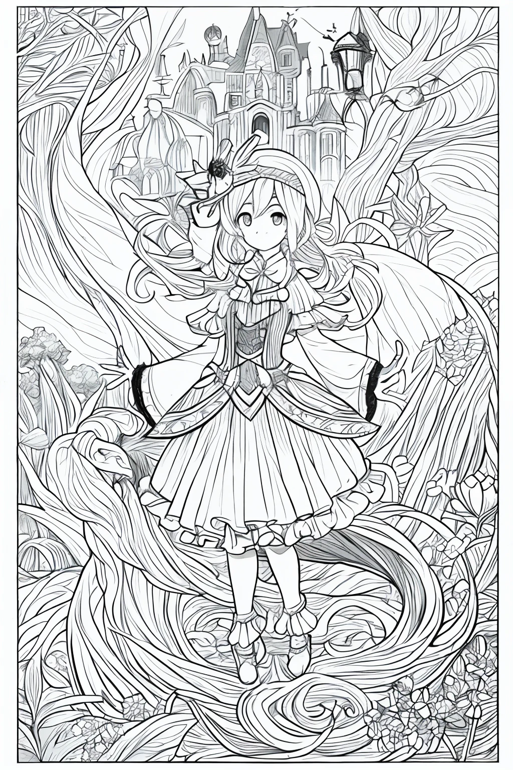 obra-prima, melhor qualidade, Monochrome Magical Adventures,