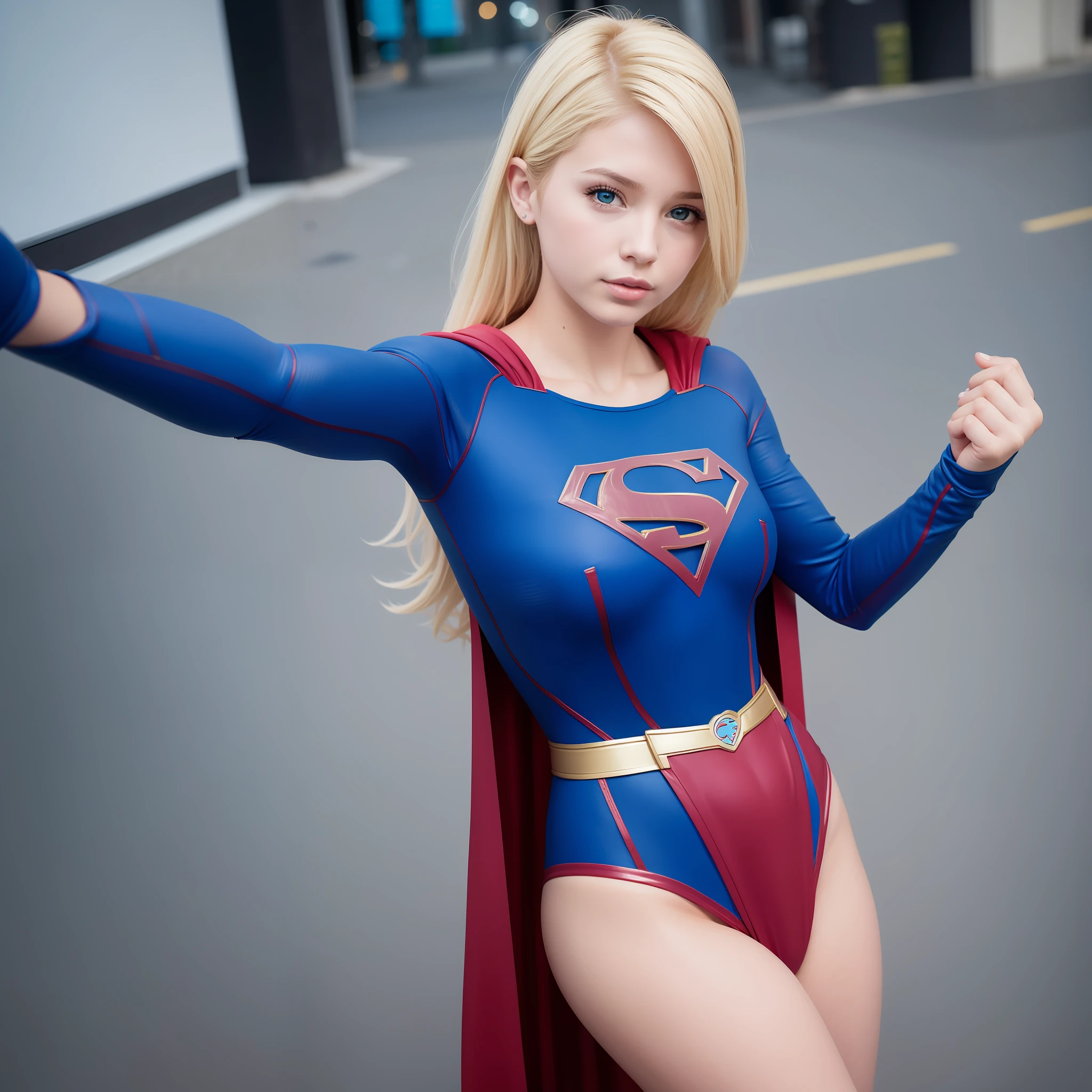 Supergirl, DC Comics,  sexy, molhada, best possible quality, Fotorealista, boca aberta, blonde, fazendo