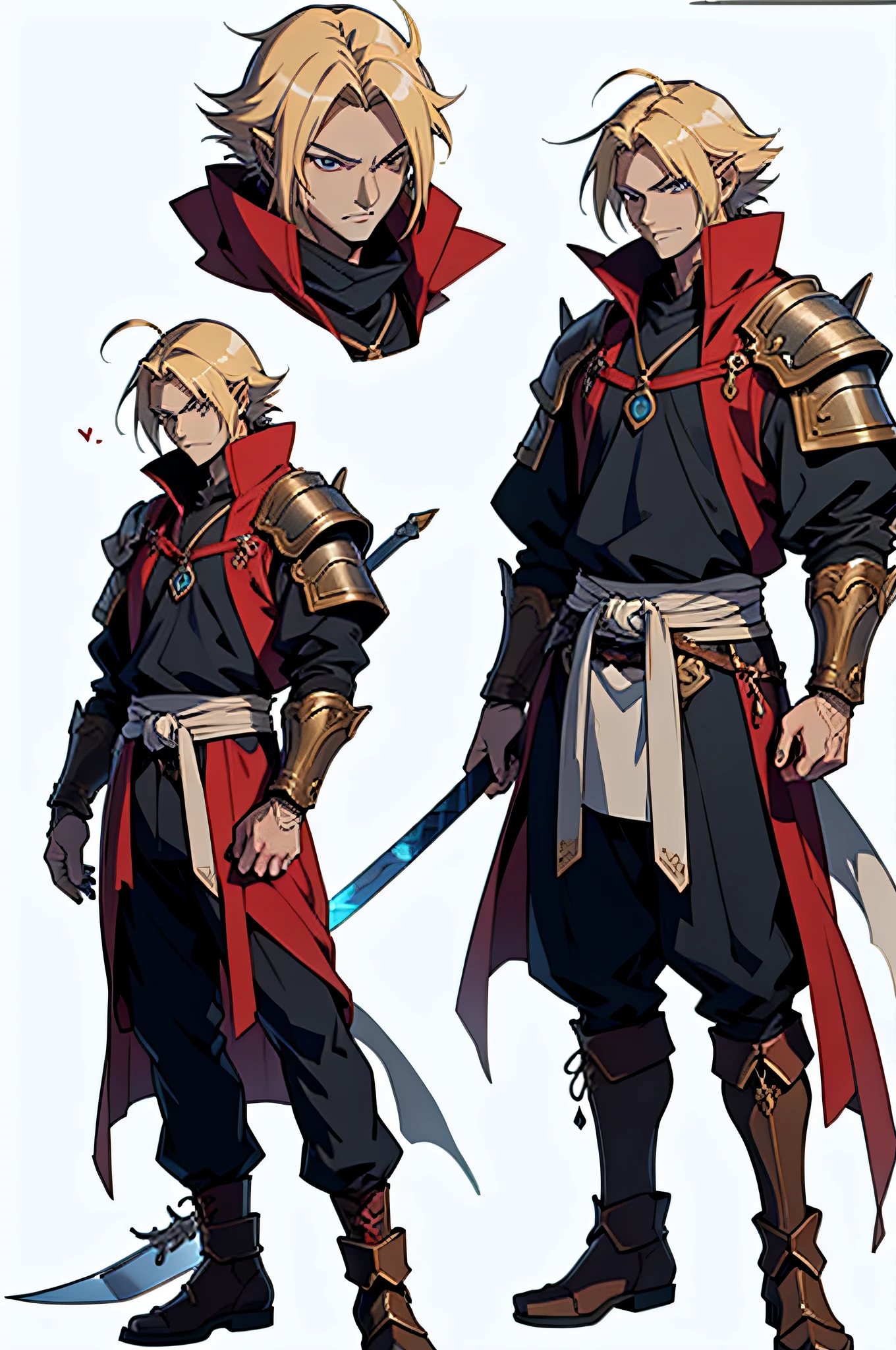 Anime characters standing in front of white background with dragon and sword, human and dragon fusion, as an anthropomorphic dragon, but as an anthropomorphic dragon, anime in fantasy style, elric of melnibone, final fantasy tactics character, inspired in kris from deltarrune, boromir in an 80\Anime world anime characters with dragon and sword standing in front of white background, human and dragon fusion, as an anthropomorphic dragon, but as an anthropomorphic dragon, anime in fantasy style, elric of melnibone, final fantasy tactics character, inspired in kris from deltarrune, boromir in an 80\'s anime world