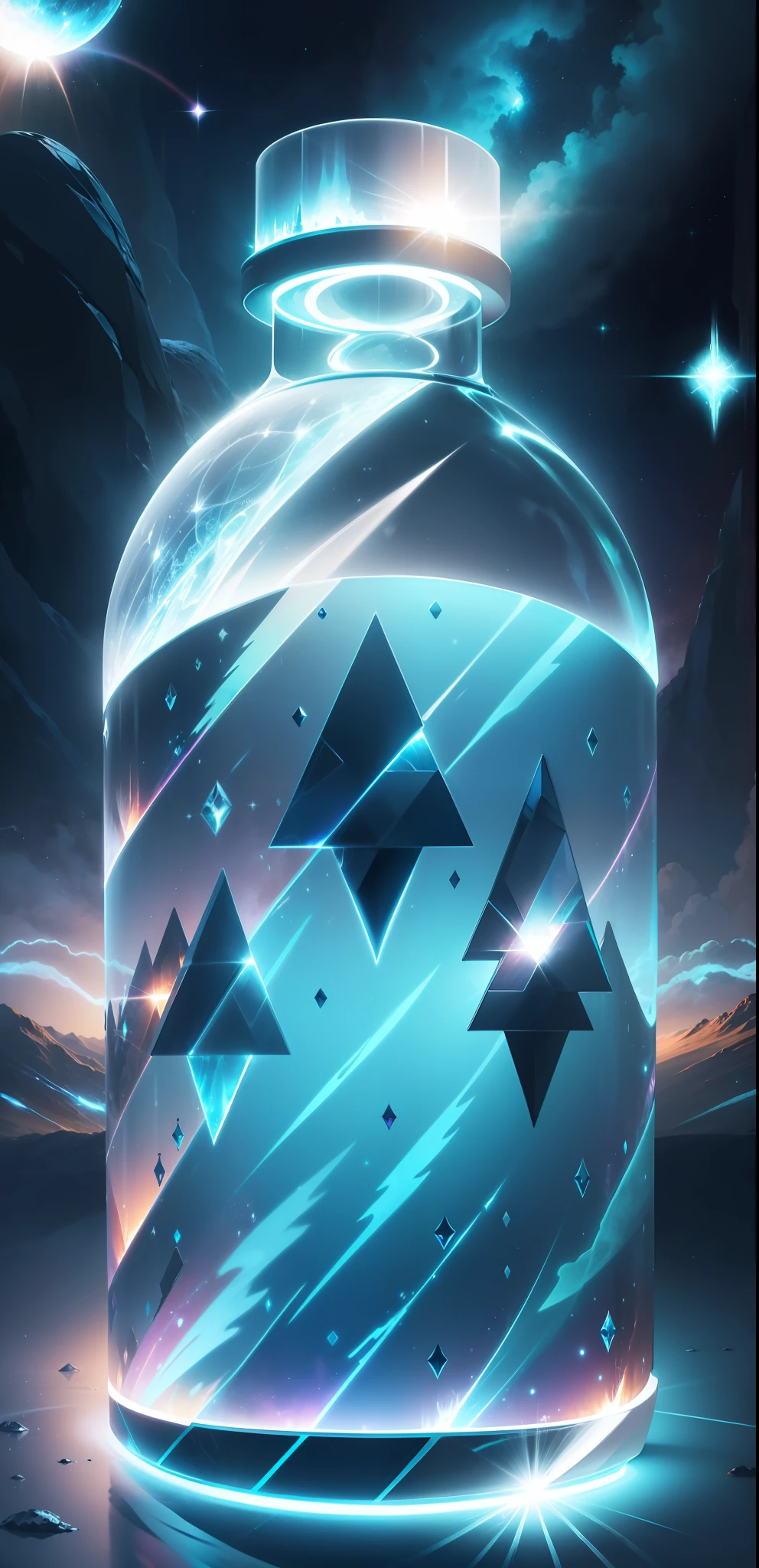 Being mythical, energia, molecular, Escalas iridescentes e luminescentes, breathtaking beauty, pure perfection, Divine Presence, unforgettable, impressionante, breathtaking beauty, volumetric light, Ter, raios, cores vivas reflete