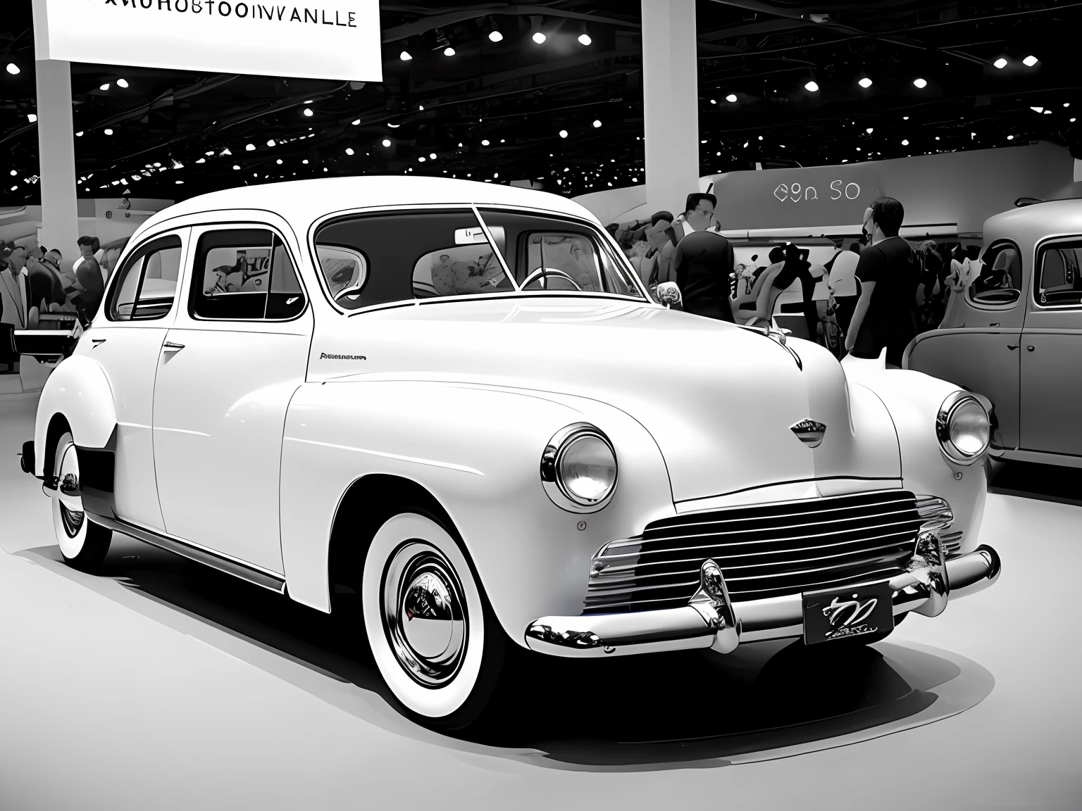 1950 preto e branco.