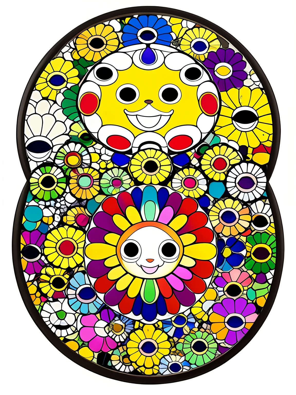 "Imagine uma obra de arte (UMA BICICLETA),((Takashi Murakami )),retratando um suculento,Chifre de uva colorido, Bright as a rainbow. UVA is the central point of the composition, com suas formas e contornos suaves, convidando os espectadores a apreciarem sua beleza,acolchoamento Takashi Murakami. The color palette is vibrant and lush, com ricos, vivid tones that blend harmoniously on the surface of The Grape Cluster . Vermelhos intensos, laranjas brilhantes, amarelos dourados, verdes exuberantes, azuis profundos e roxos encantadores criam uma sinfonia de cores que envolvem a fruta. Small details of light and shadow add depth and realism to the image, Making the bunch of Grape look almost palpable. Through this artistic representation,, UVA becomes a symbol of vitality, frescor e alegria, cativando os espectadores e convidando-os a saborear sua beleza colorida." , "Imagine uma obra de arte retratando um suculento,Chifre de uva colorido, Bright as a rainbow. UVA is the central point of the composition, com suas formas e contornos suaves, convidando os espectadores a apreciarem sua beleza,acolchoamento Takashi Murakami. The color palette is vibrant and lush, com ricos, vivid tones that blend harmoniously on the surface of The Grape Cluster . Vermelhos intensos, laranjas brilhantes, amarelos dourados, verdes exuberantes, azuis profundos e roxos encantadores criam uma sinfonia de cores que envolvem a fruta. Small details of light and shadow add depth and realism to the image, Making the bunch of Grape look almost palpable. Through this artistic representation,, UVA becomes a symbol of vitality, frescor e alegria, cativando os espectadores e convidando-os a saborear sua beleza colorida." , Takashi Murakami))