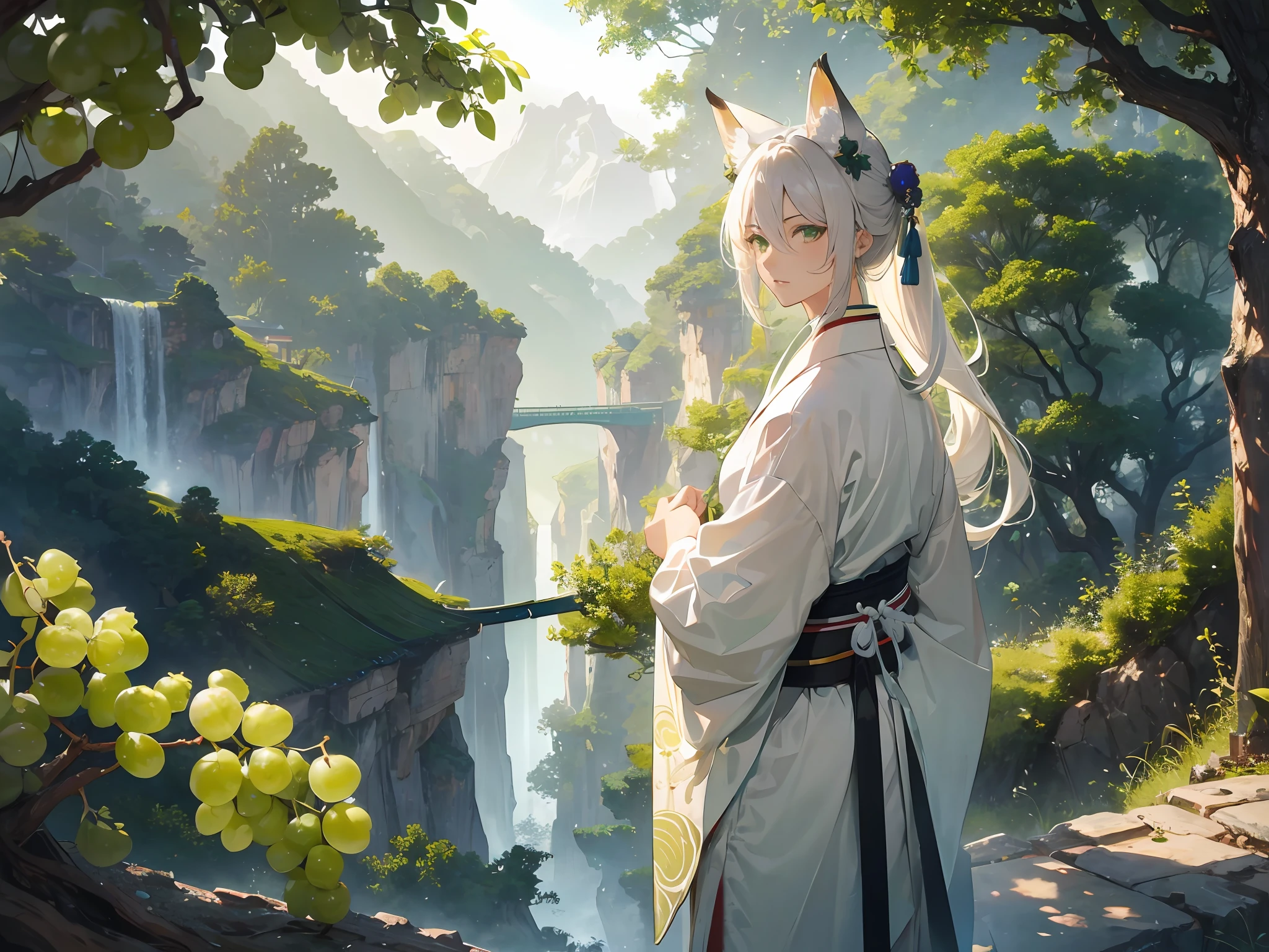 white hanfu