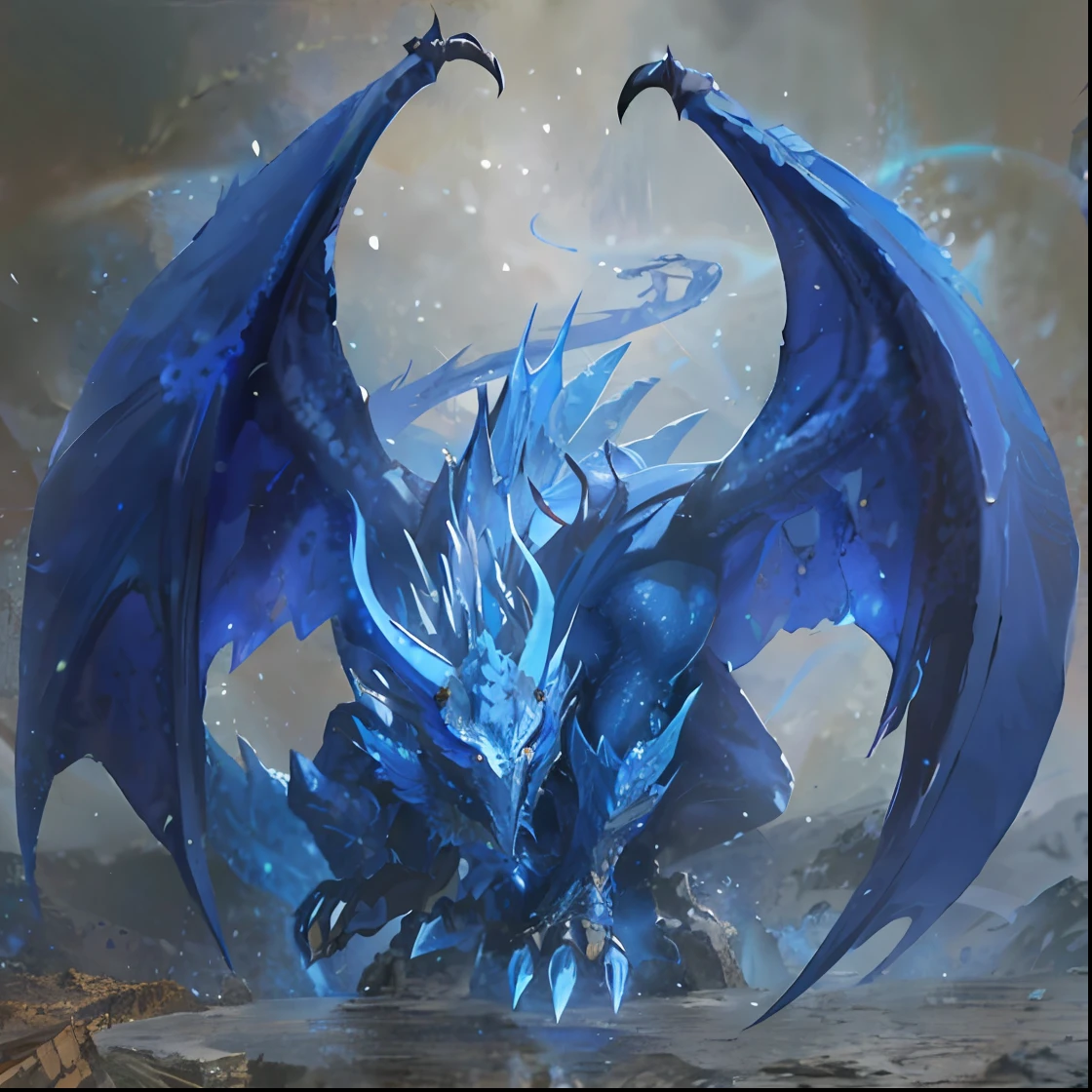 dragon with blue wings flying over the earth in space, blue eyes white dragon, frost dragon, crystal dragon, amazing space creature 4 k, blue dragon, 4 k hd wallpaper very detailed, blue phoenix bird, dragon art, highly detailed fantasy art, epic dragon, cyan chinese dragon fantasy, ''wallpaper of a phoenix resting, high quality fantasy art, amazing wallpaper