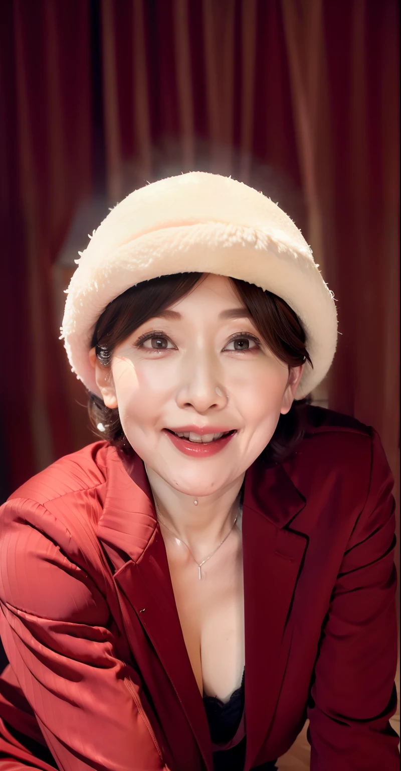(masterpiece)、(top-quality)、独奏、((A MILF))、(larynx)、(saliva)、((Semen))、(The mouth cap hangs)、(Fully open mouth)、a closeup、Natural hair、red-lips、