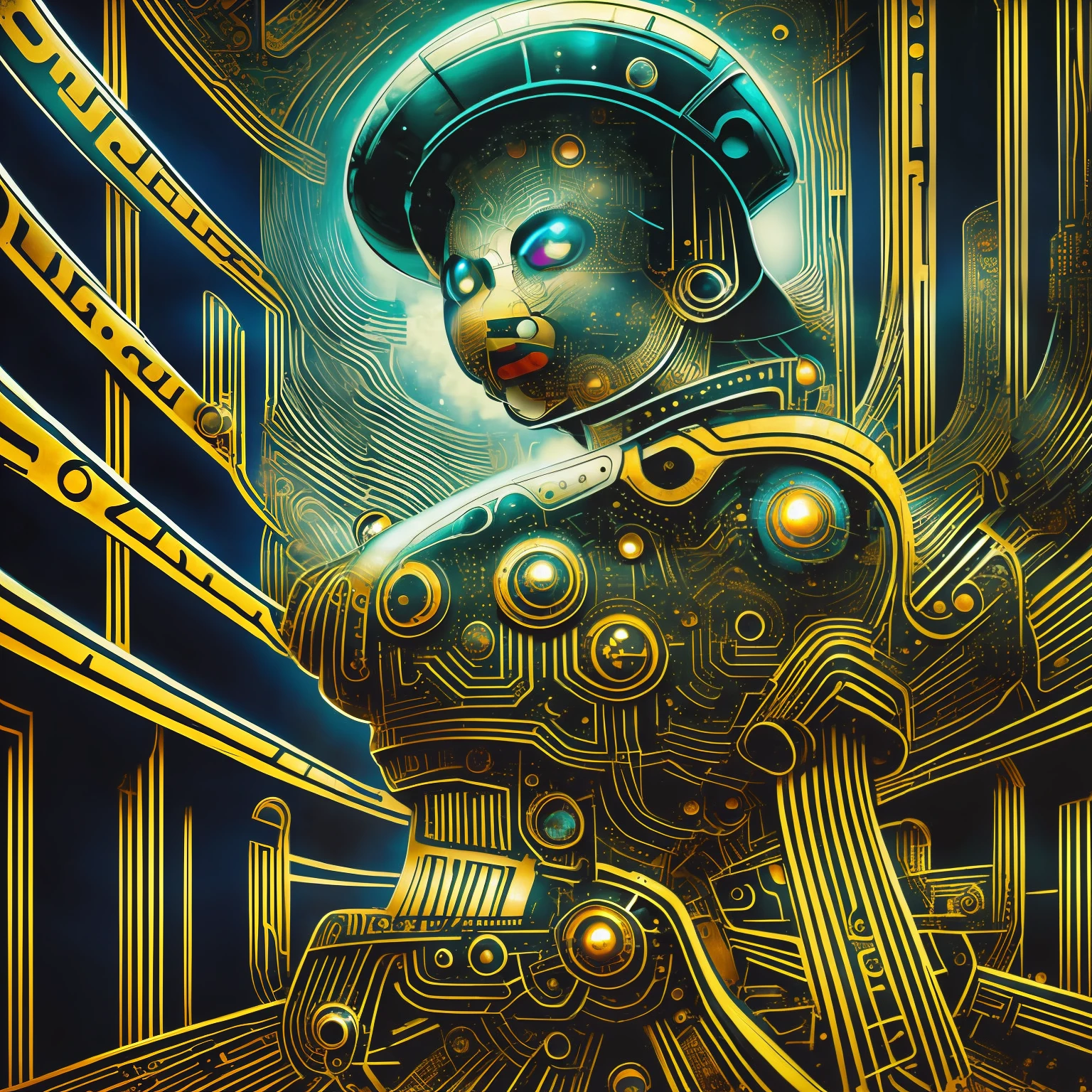 (steampunkai Yayoi Kusama), uma bicicleta de lado em estilo steampunk, Yayoi Kusama,colorido,32k,Tokio ,super detalhado,