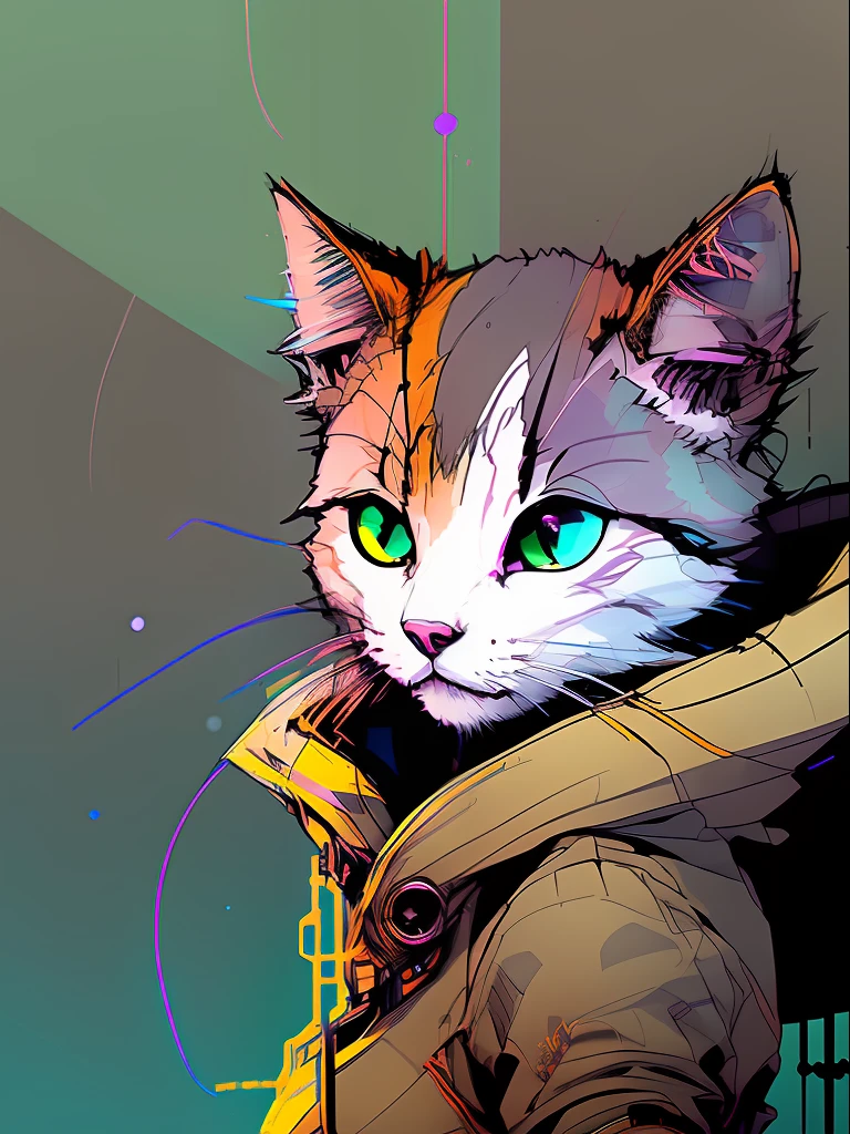 nvinkpunk, A very small tiny cat, Cute, beste-Qualit, Detailed, ,4k, HDR, fluent, sharp-focus, hight resolution, 100mm wide lens 🧘🏻♀️👁️⛩️soror 🌬️mystica ✨occult dmt🪬dream 🥀🔑🚪