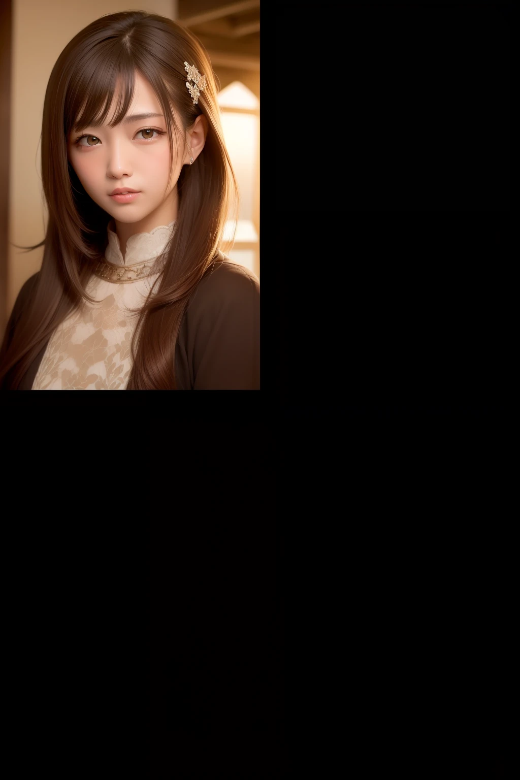 Natural stay。Dull hair。Beth。quadratic element。