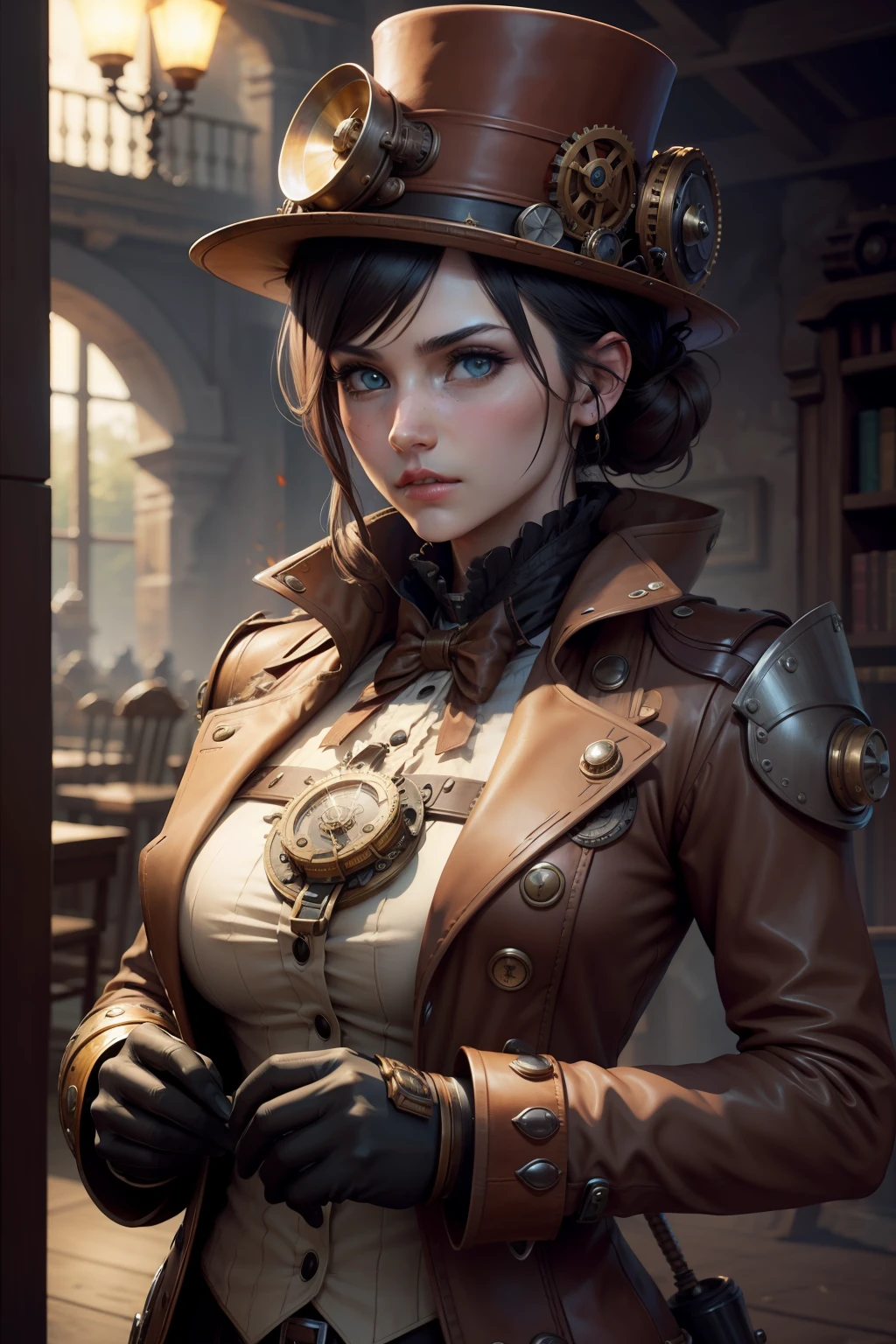 steampunk, userinterface, game, non human