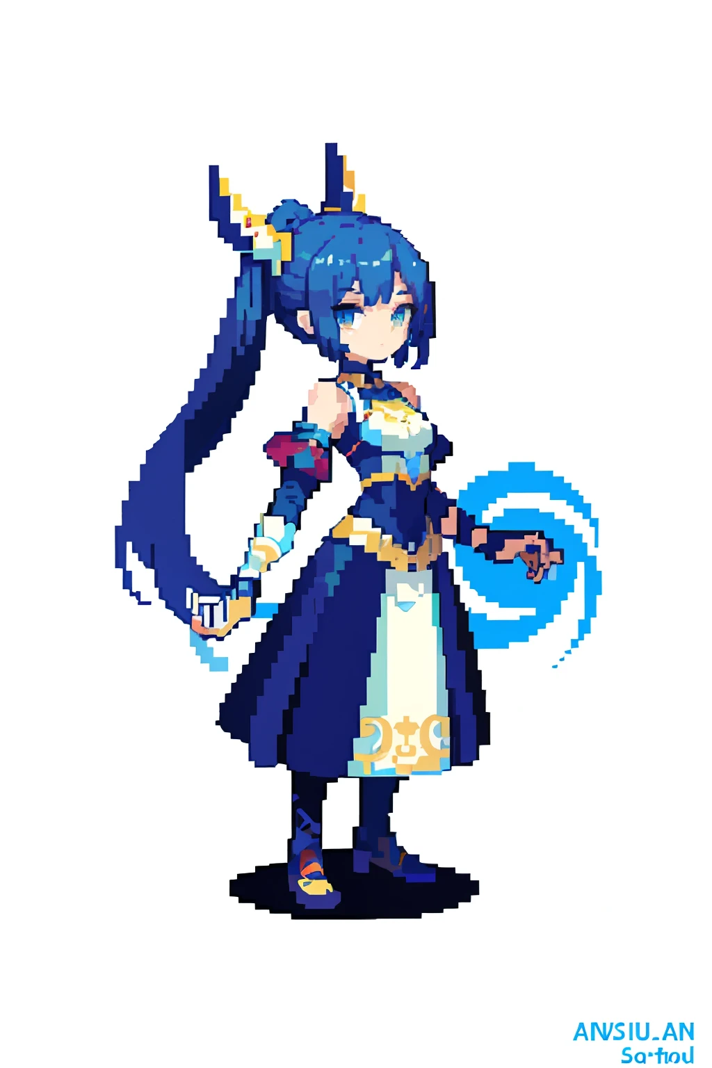 (masterpiece, top quality, best quality), pixel,pixel art,1girl,full body