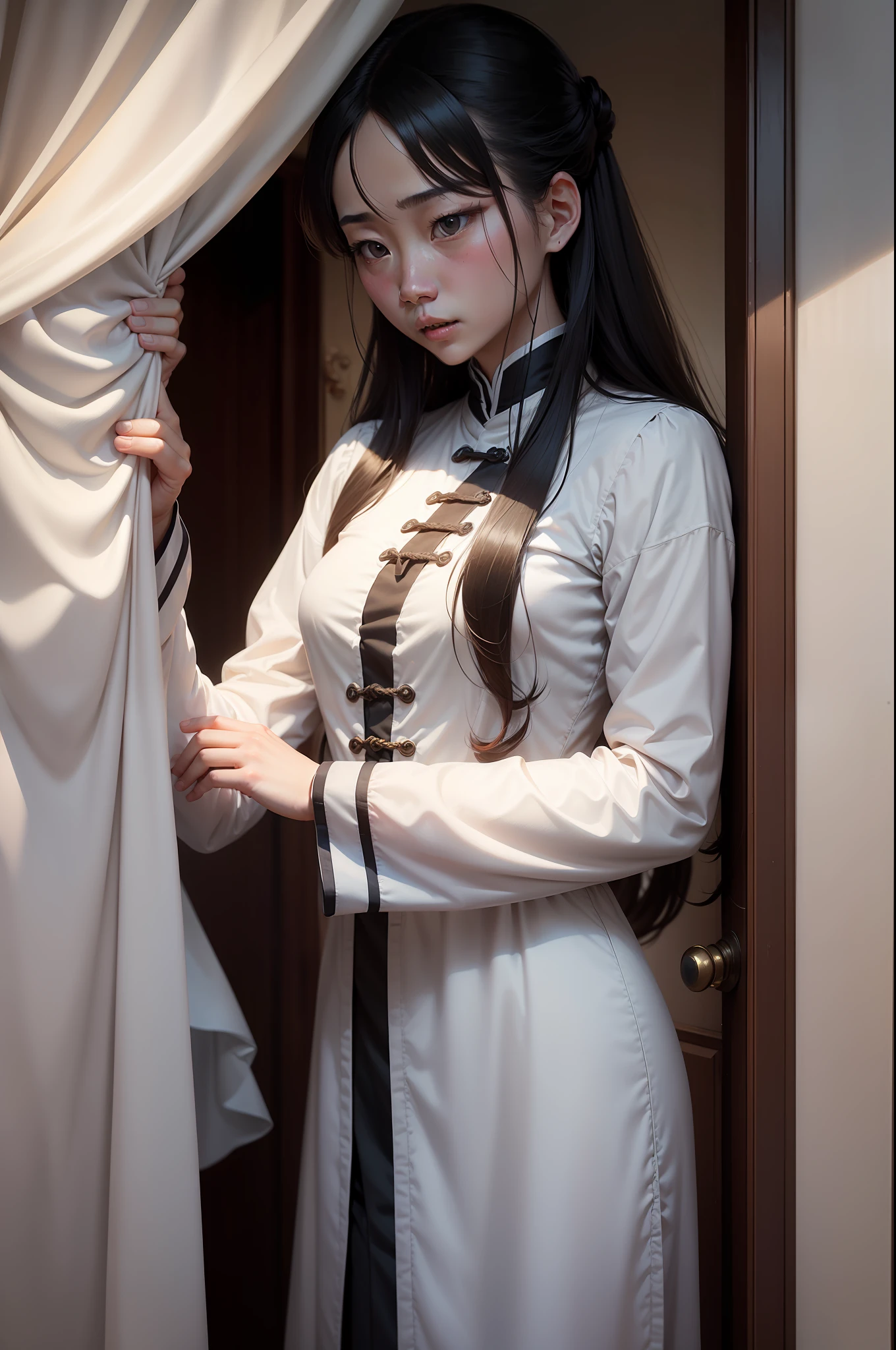 Just as he was about to reveal the truth,sudden,A ghostly figure appeared in front of him。Li Ming was stunned,He was about to shout for help,But a voice was heard:"Don't be afraid,I am a shadow of Mary。”