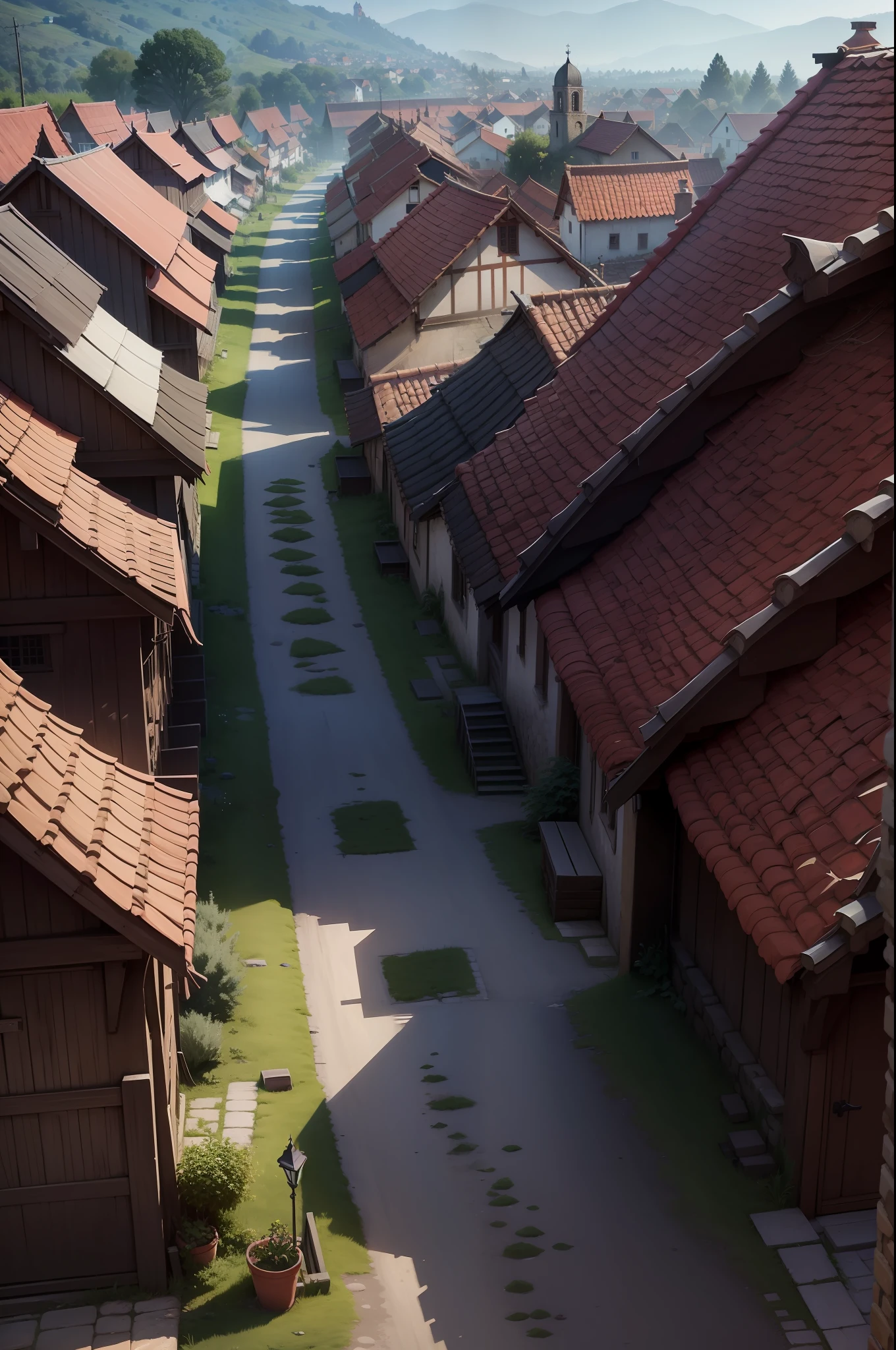 Dark village，terroral，onimous
