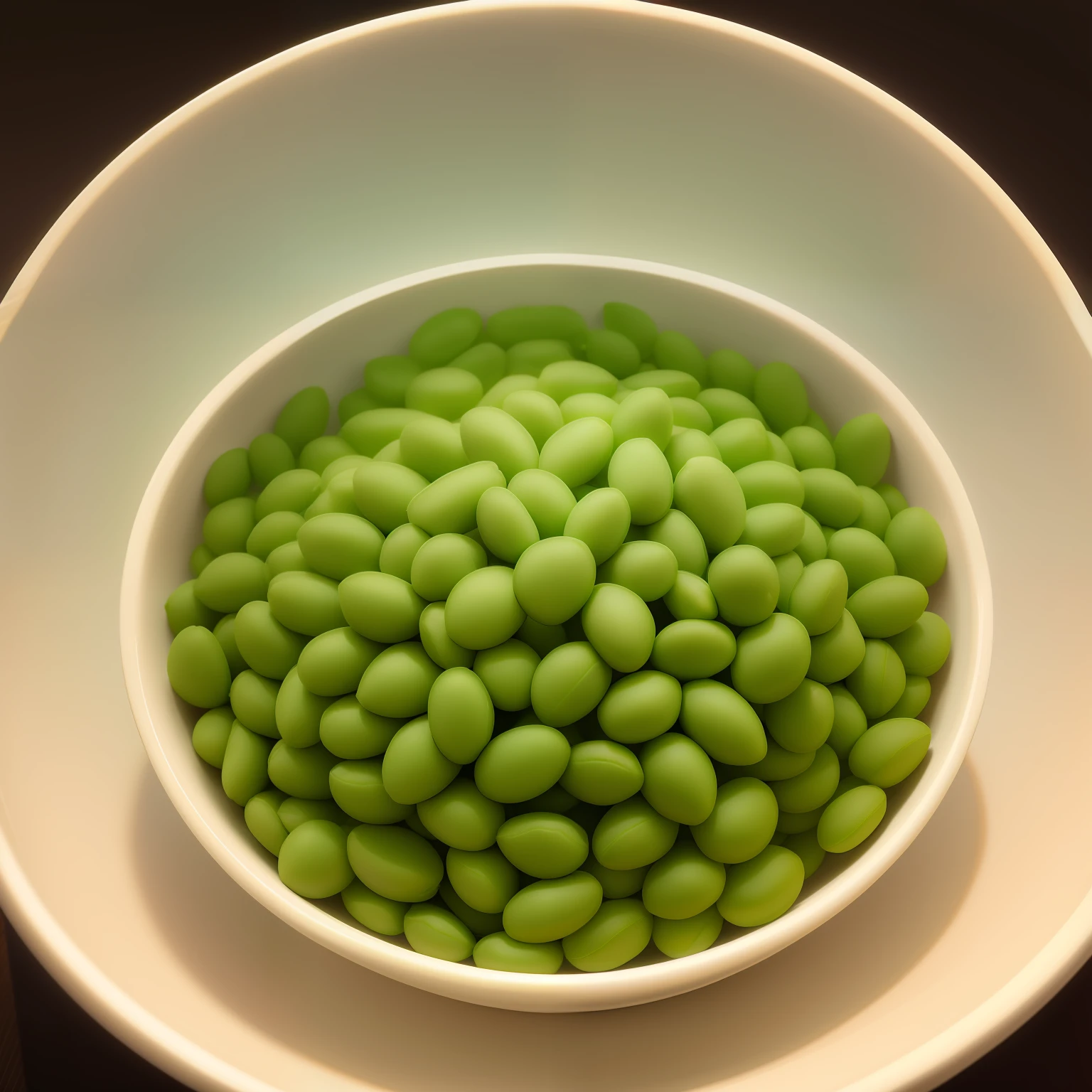 Food packaging，Halogen products, broad beans snacks，Transparent packaging，There are cartoon patterns，Product name: Popping broad beans，Company name product each，High-end simplicity，The product name is eye-catching。