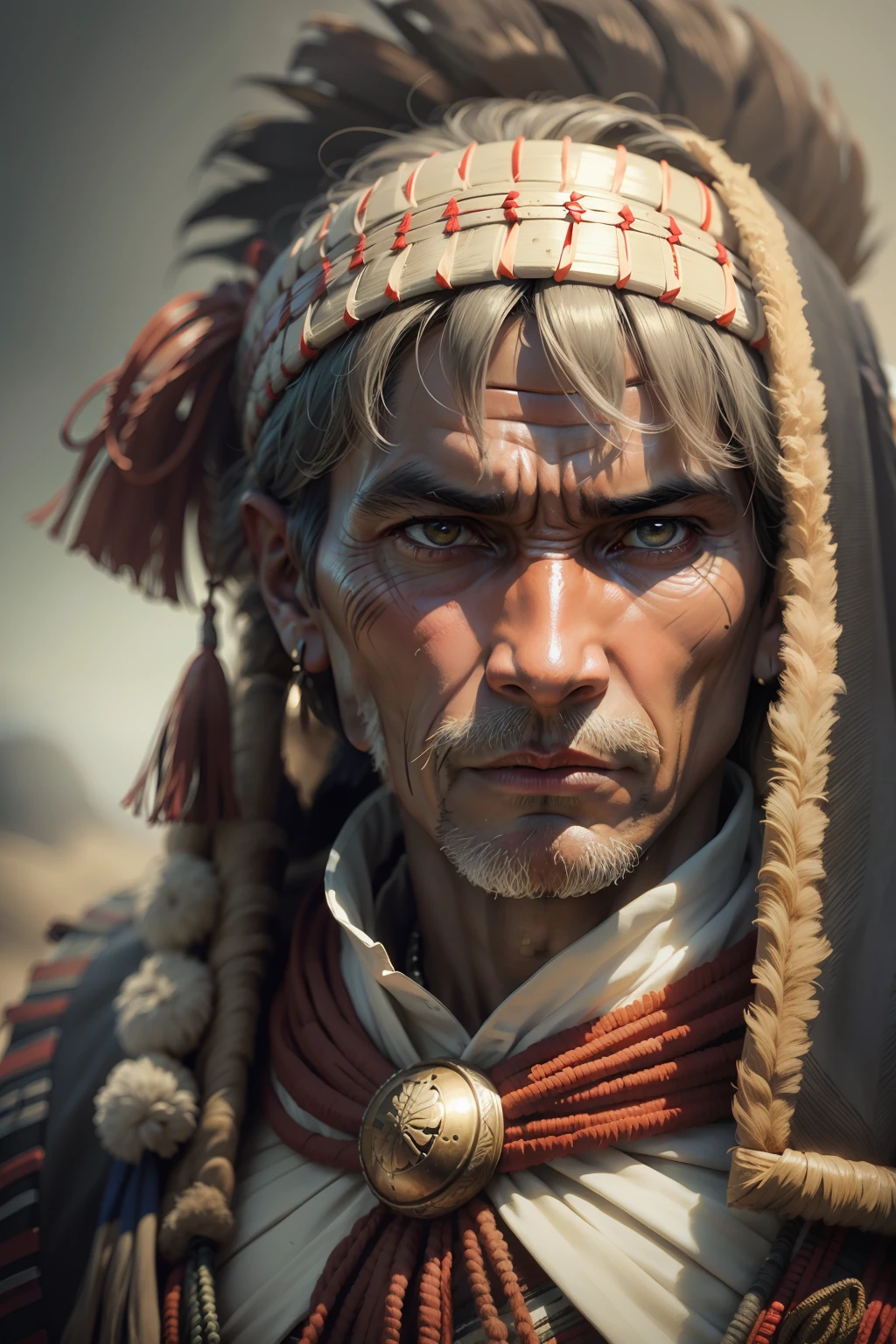 chieftainman, cinematic, closeup, dark shot