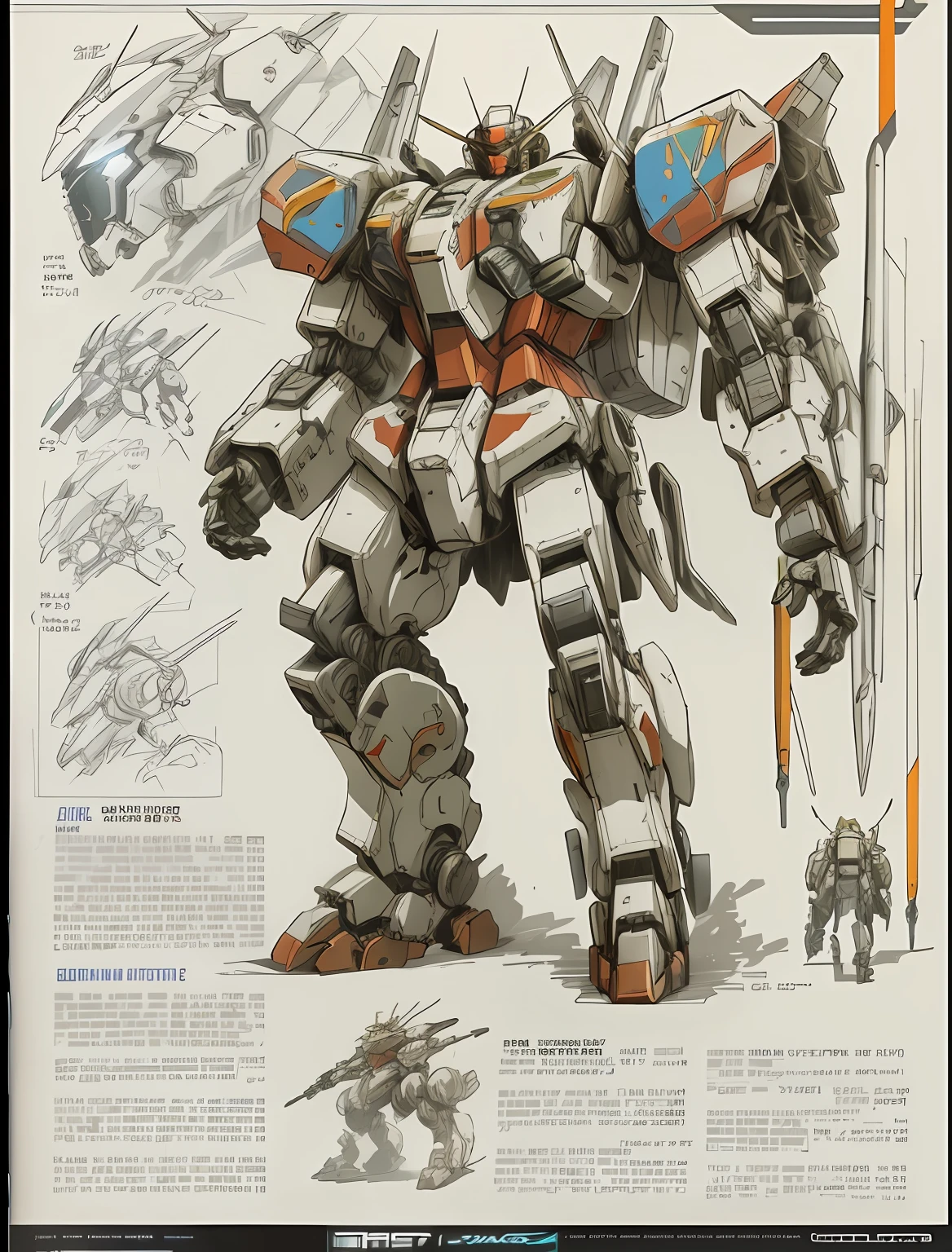 Drawings of a large robot with a large body and legs, mech concept art, battlemech, mech body, giant mecha, metal gear mech, battletech style, lottalewdsLargeMecha, Machinary, giant mecha robot, giant robot mech, mega humanoid mech, comic book style battlemech, Full body mecha, mech robot, Mecha warrior, # Mecha