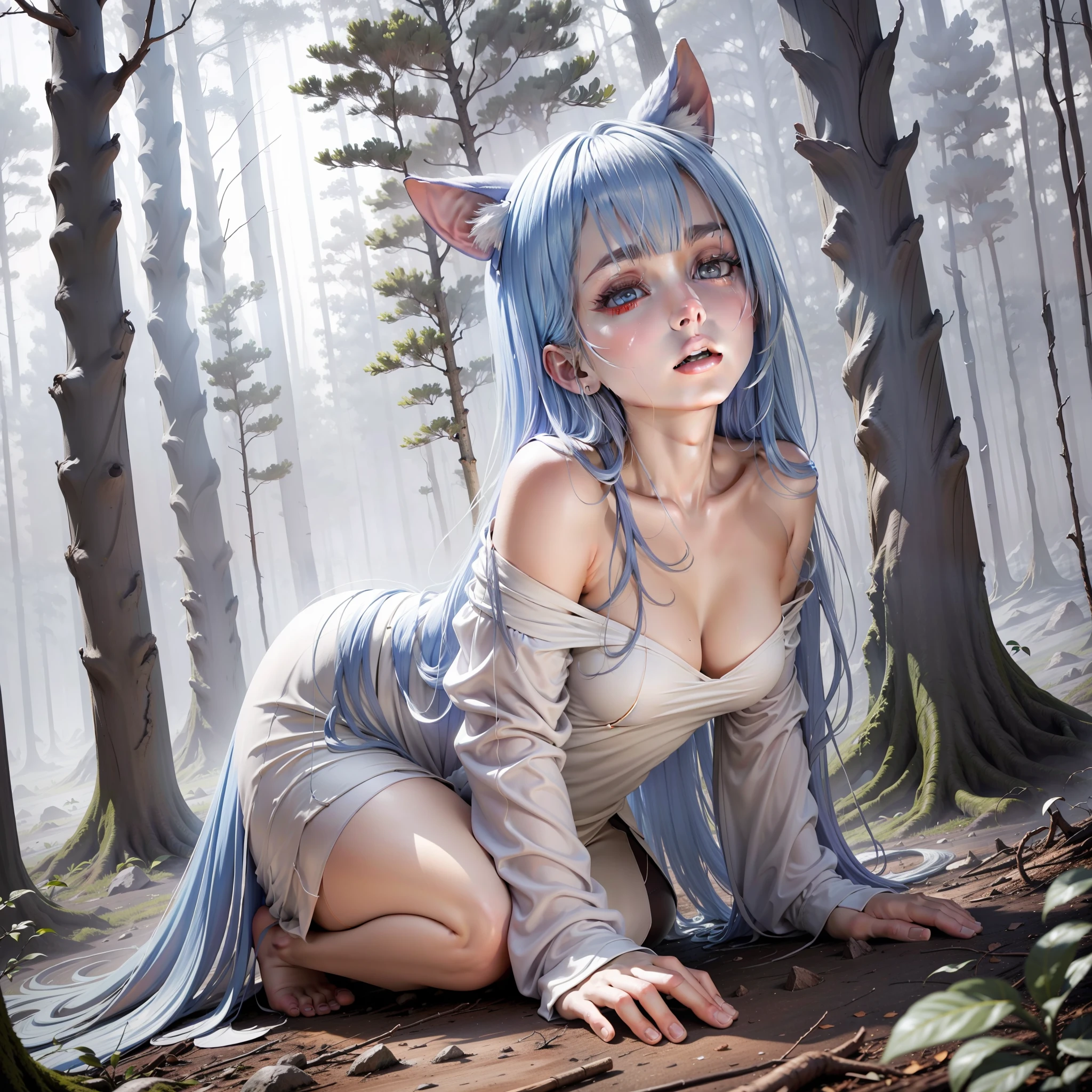 the woods