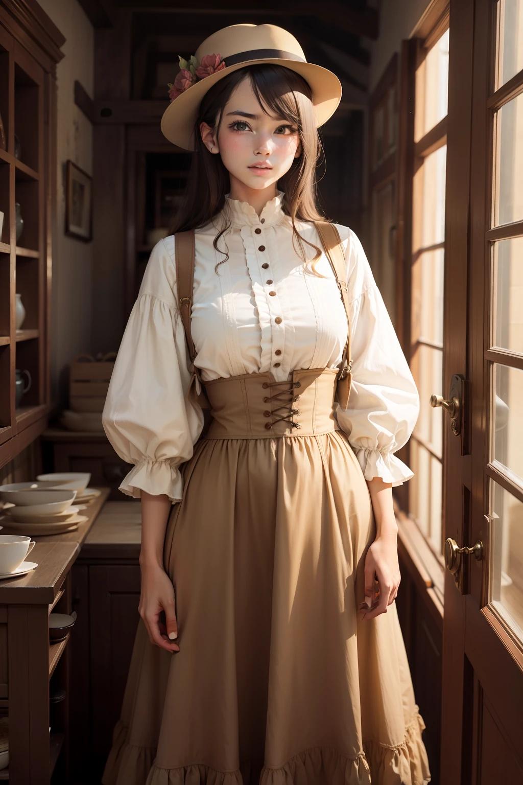 Change to antique clothing