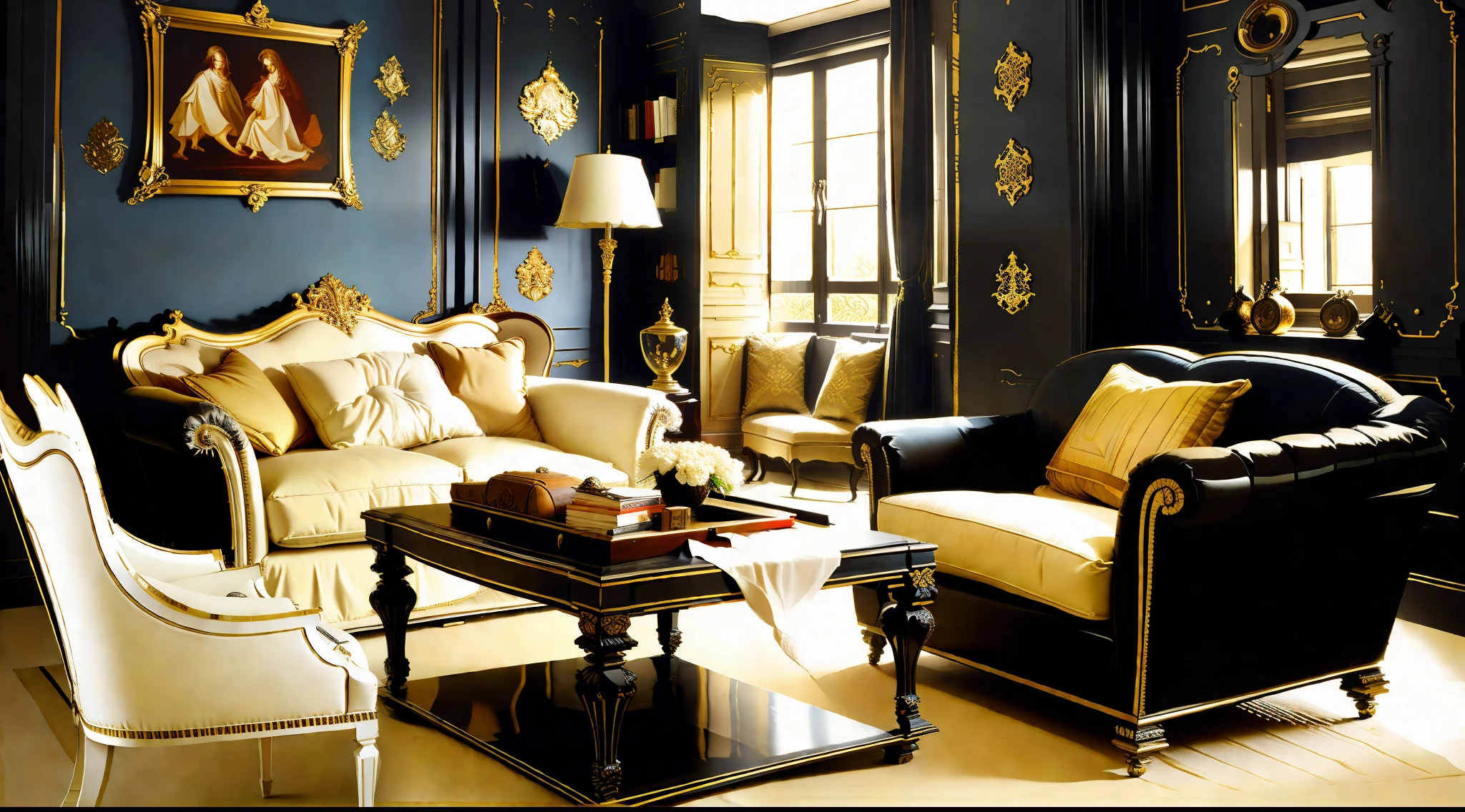 Living room decoration,European style,Simple style