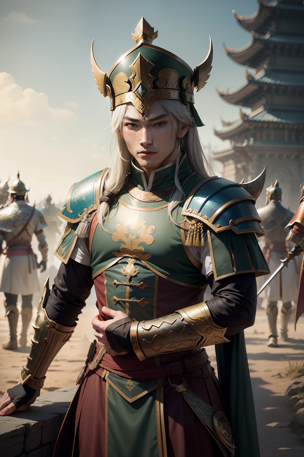 king, Ma Chao, realisticlying, divinity