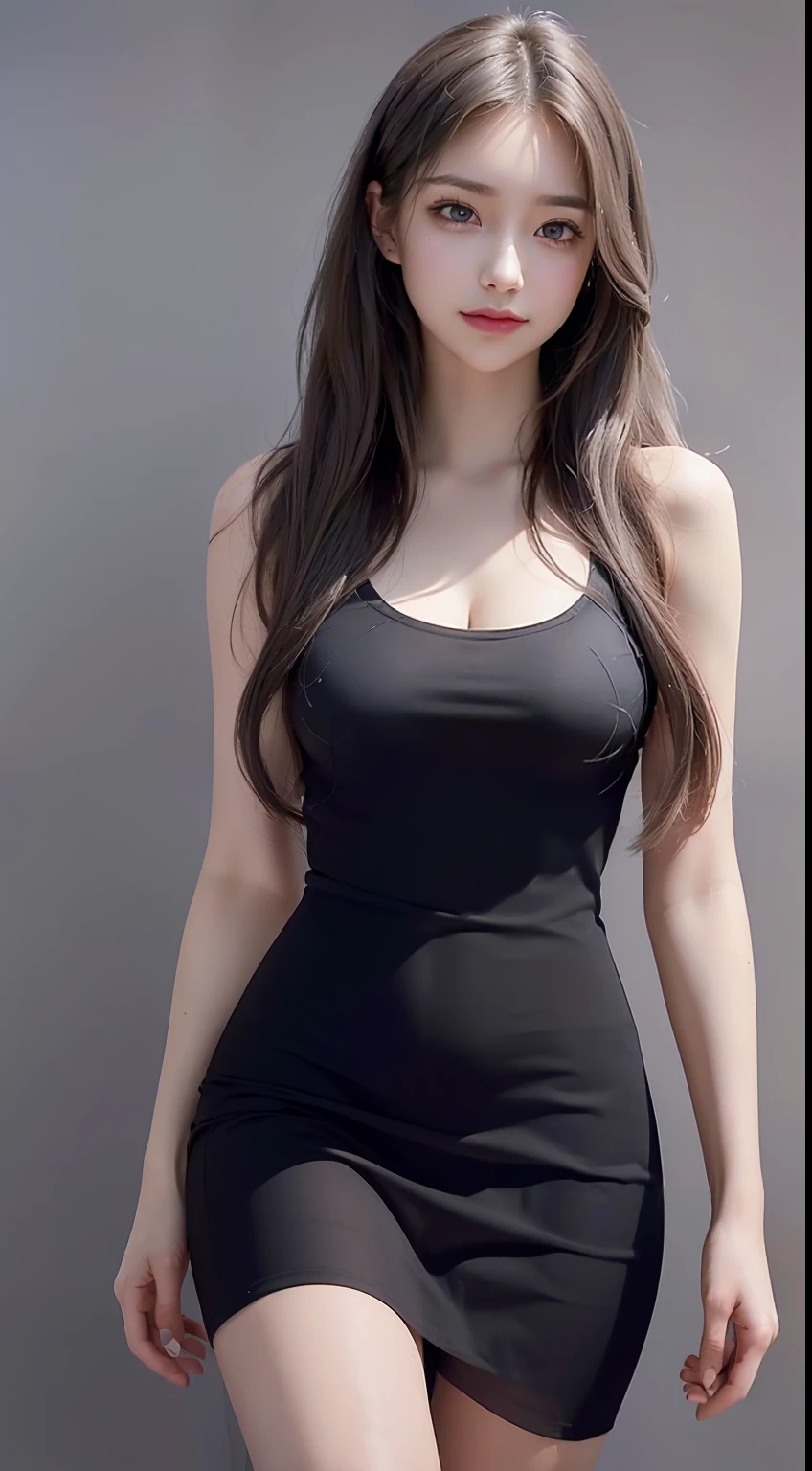 photo of a 18 y.o girl, beautiful vintage color, instagram (photorealistic, high resolution:1.4), ((puffy eyes)), looking at viewer, , full body (8k, RAW photo, best quality, masterpiece:1.2), (realistic, photo-realistic:1.37), (sharp focus:1.2), professional lighting, photon mapping, radiosity, physically-based rendering, (pale skin:1.2), (medium breasts:1.2), looking at viewer, (middle hair:1.5), portrait, purple eyes, (sliver hair:1.1), bangs, (simple background:1.4), solo, upper body, realistic, (masterpiece:1.4), (best quality:1.4), (shiny skin), fashion girl, makeup, smile(skinny, closed mouth,shy:1.3), (sheer sun dresses:1.5513), (standing:1.1), medium bust, sexy pose, {NSFW:1.2},