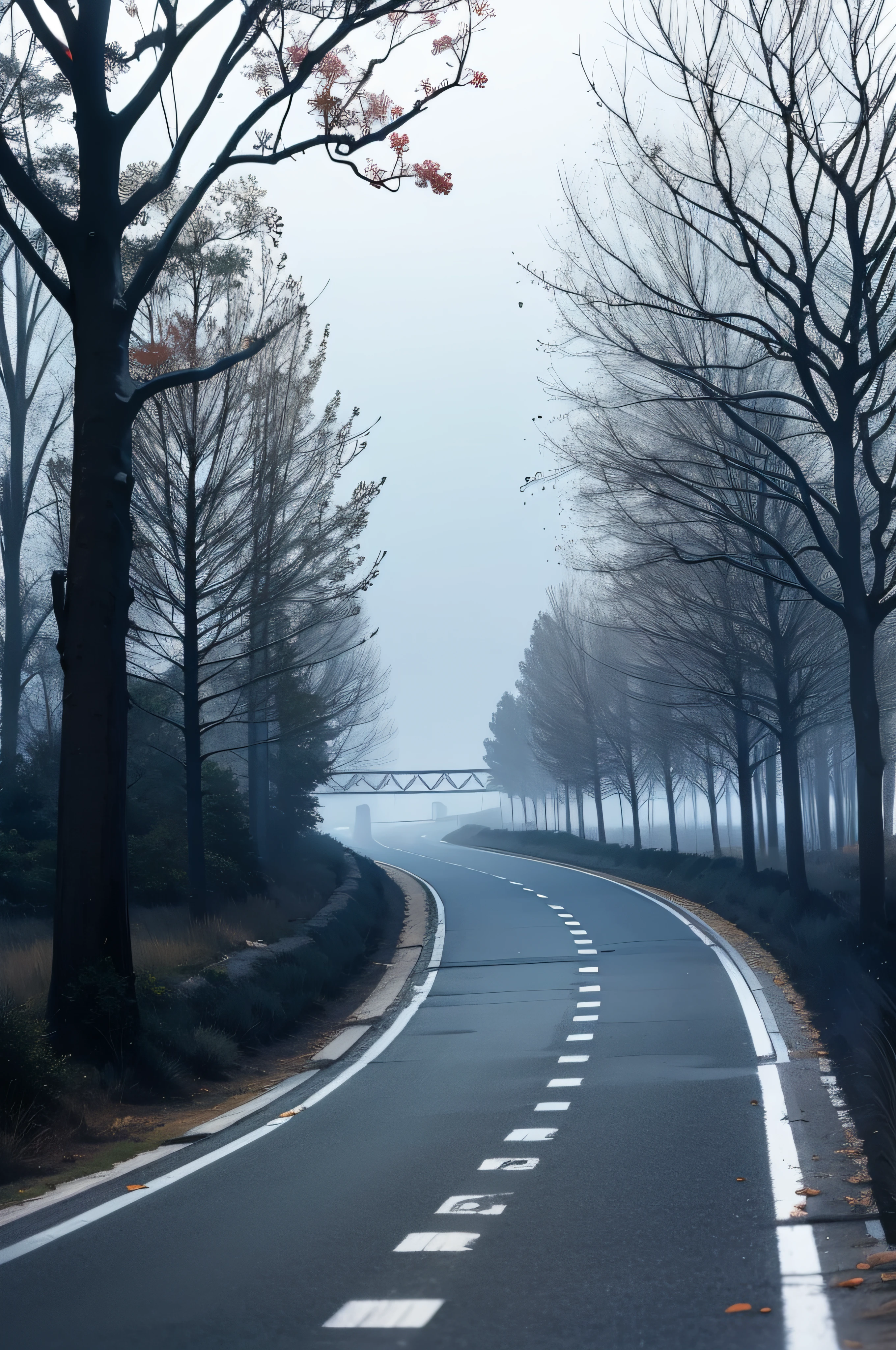 The heart moves with the fog