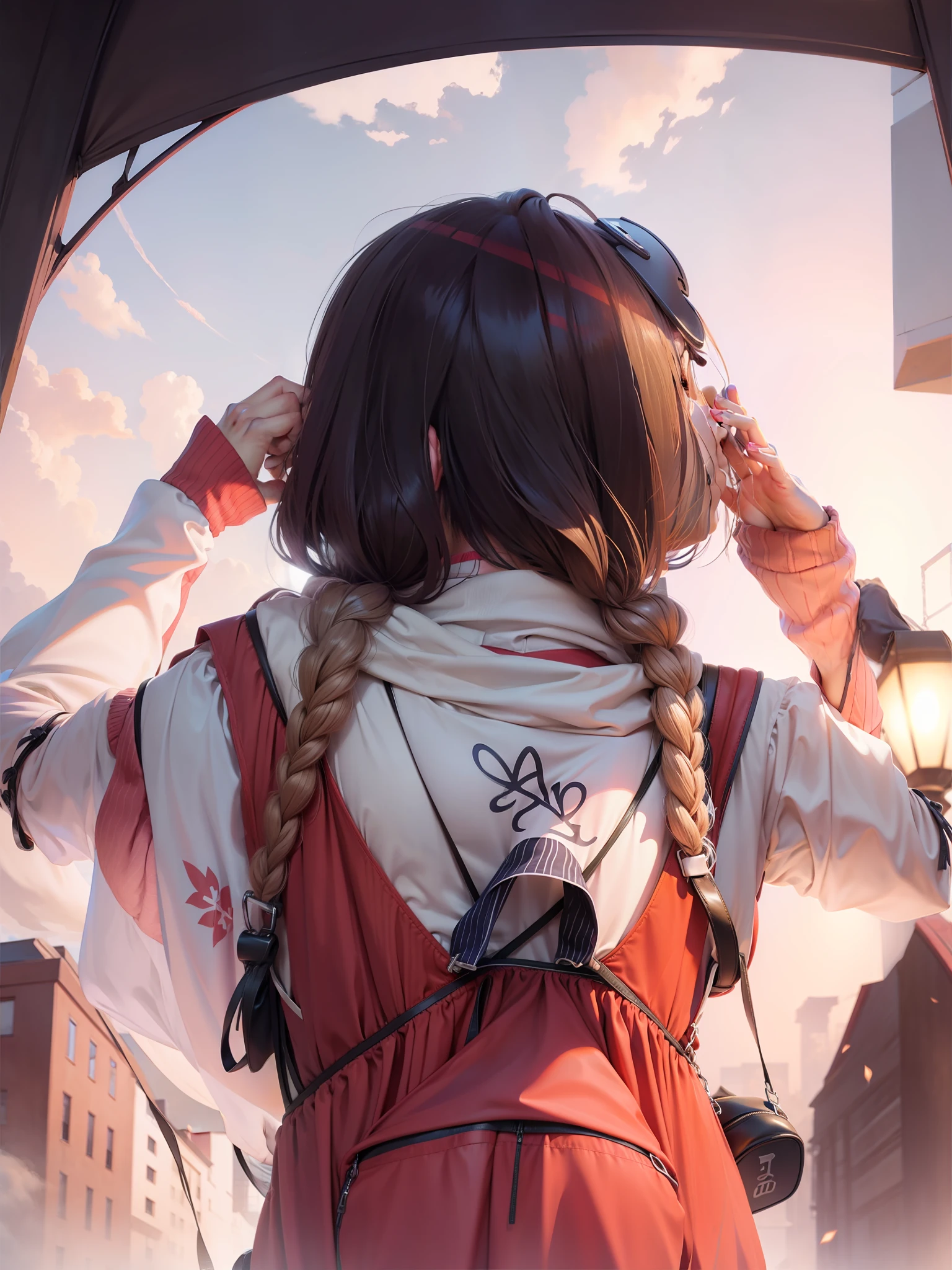 Anime girl backpack