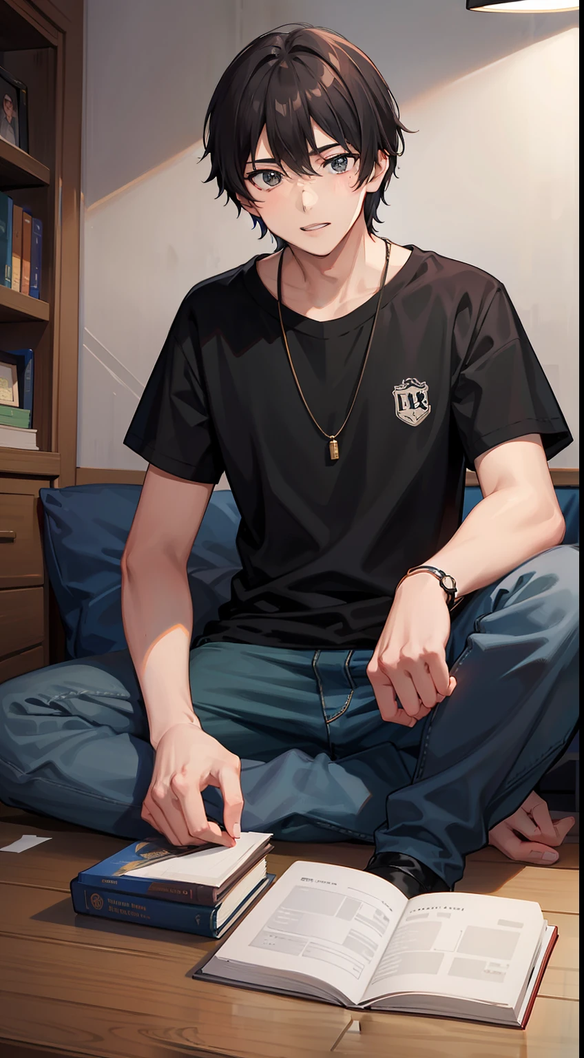 An 18-year-old high school boy