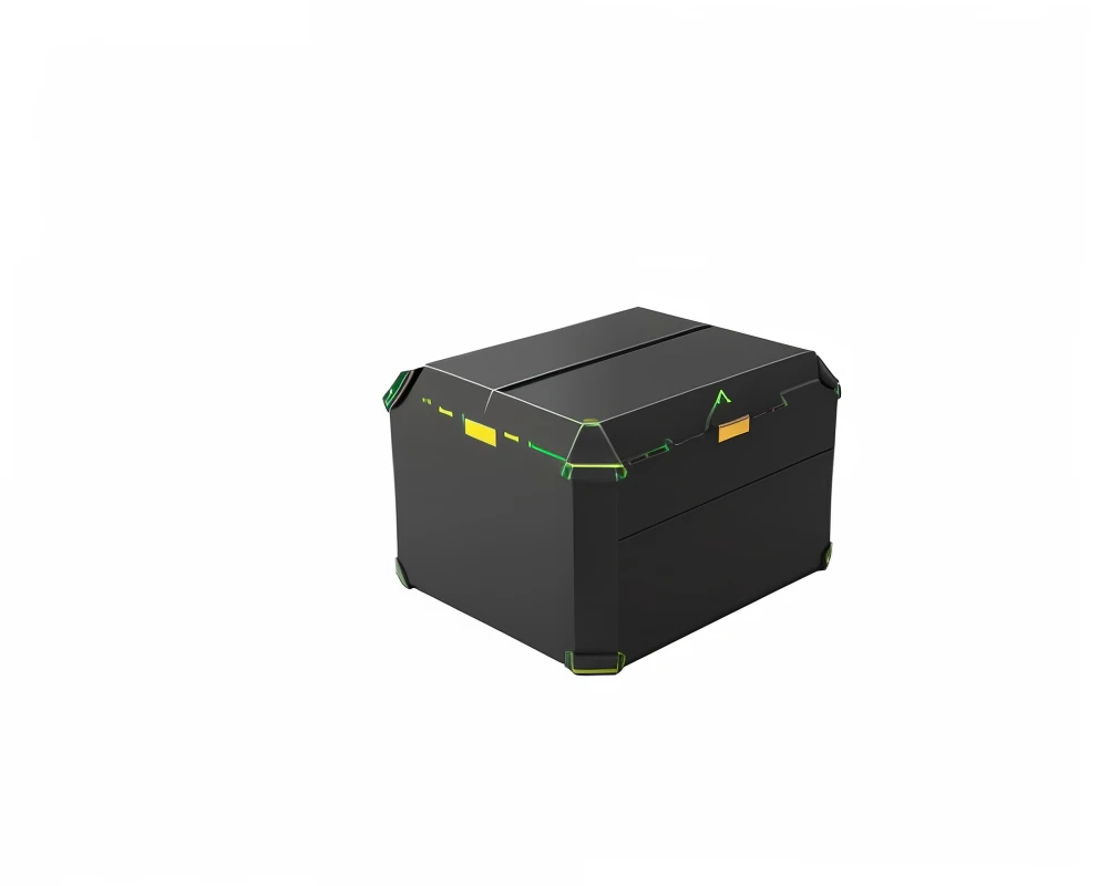 Sci-fi ammunition box,There are line decorations,Rich in details