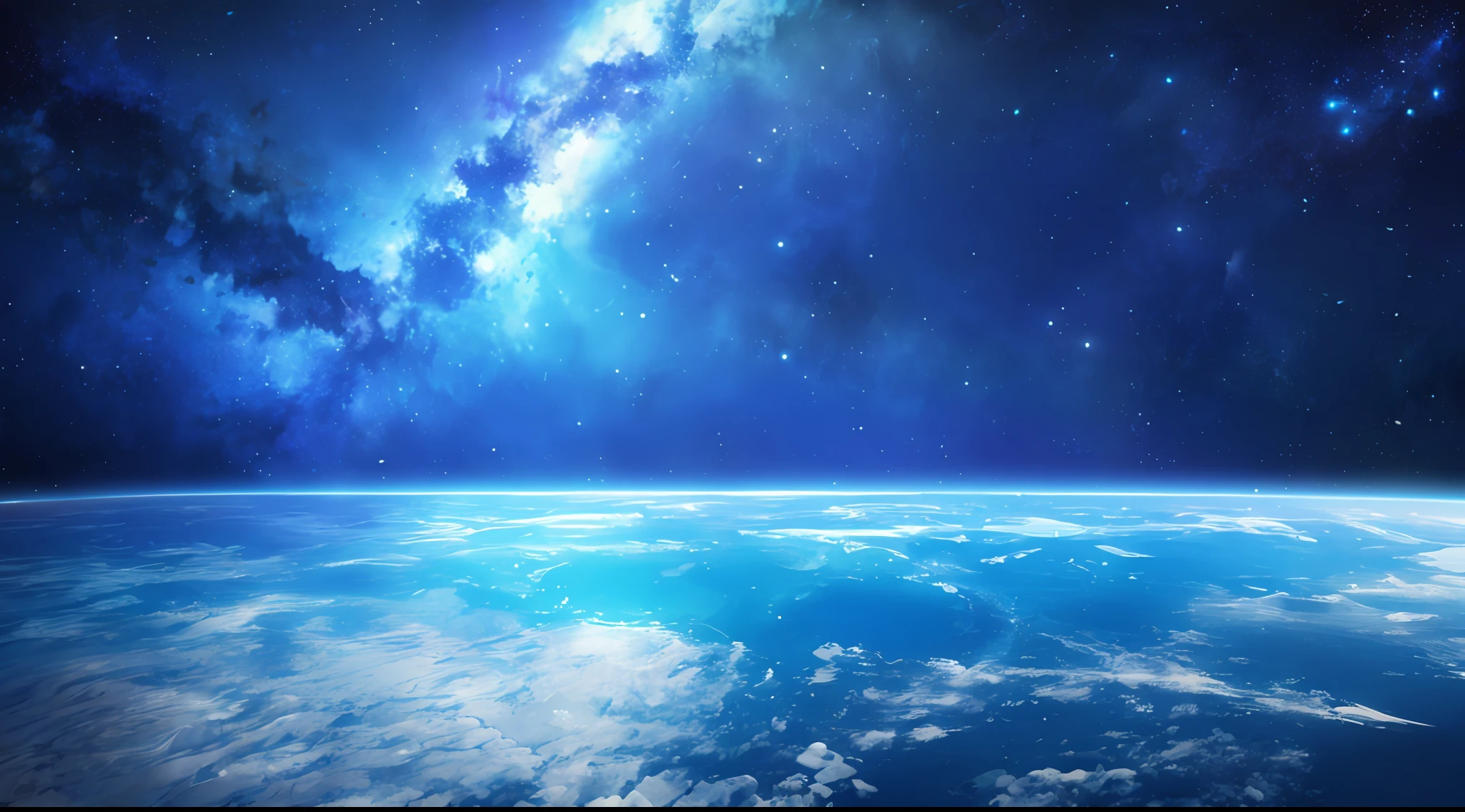 Top Quality, Ultra High Resolution, (Photorealistic: 1.3), Blue Universe --auto --s2