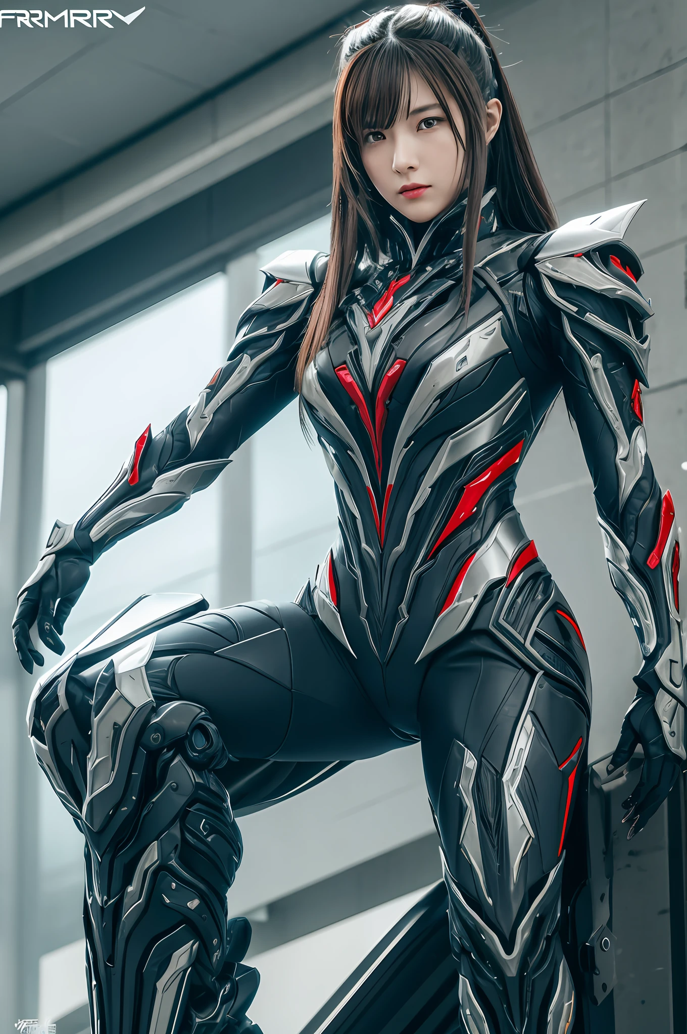 1 japanese, WARFRAME, prime,rhino prime,volt prime,saryn prime dynamic pose, intricate pattern, heavy metal, energy lines, faceless, glowing eyes, long silver hair, wind blown hair,  elegant, intense, blood red and black uniform, bloody wings, solo, desert, sunny, bright,  claws, 
dramatic lighting,
(masterpiece:1.2), best quality, high resolution,   beautiful detailed, extremely detailed, perfect lighting,  zhongfenghua, from below