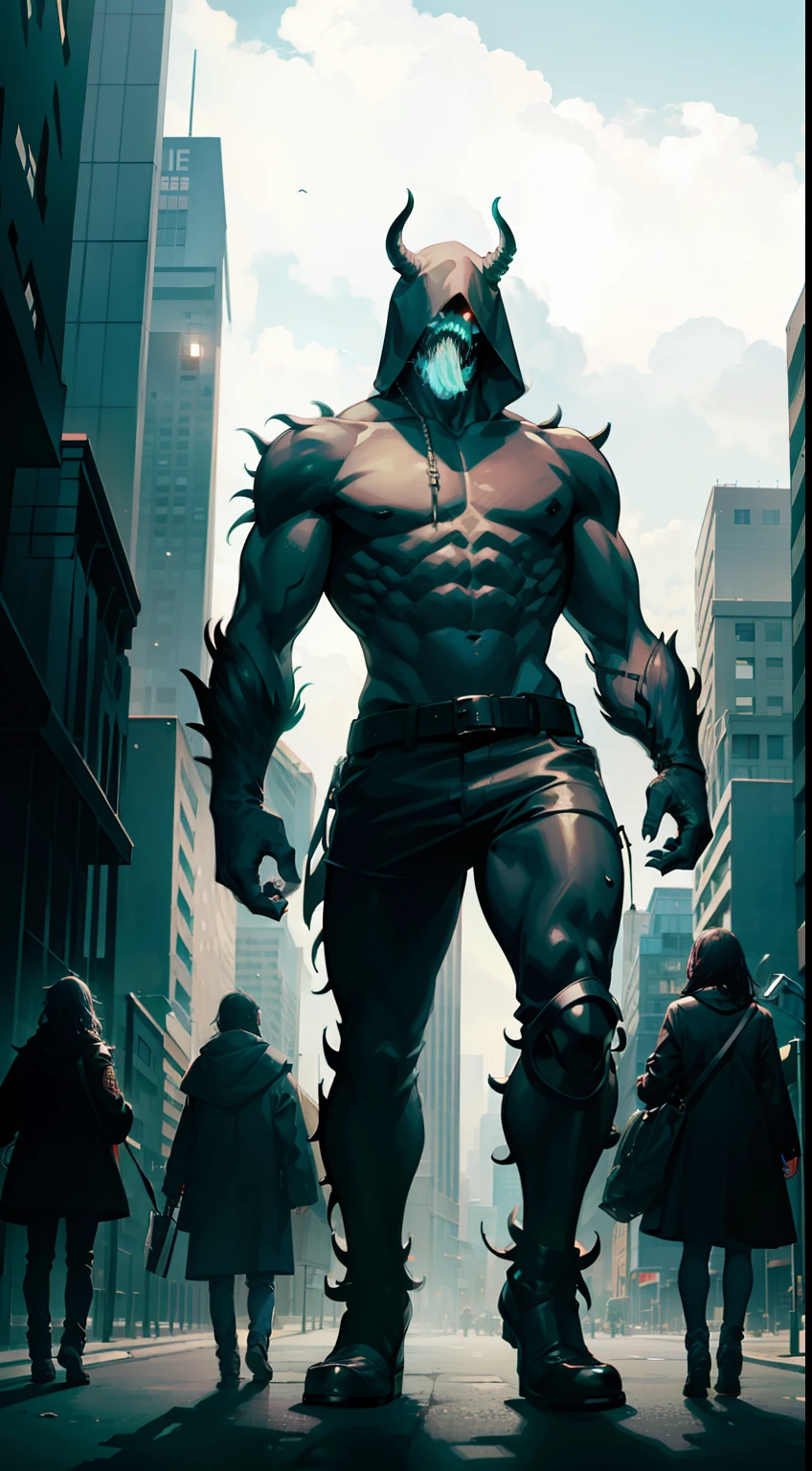 Man-eating monsters in the city
