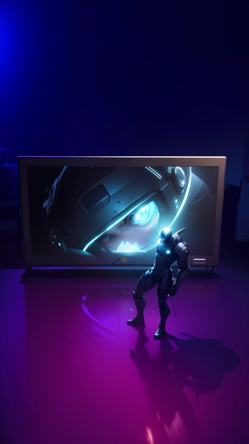 National tide poster，Car display，Technologie，（（tmasterpiece）），（Dark background），（In the center of the poster is a large screen），（Below the screen is a platform），（Screen details glow），32K，detail-rich，plethora of colors，Beautiful and sci-fi，high detal（The scene in the screen is 3D），（Human body structure：2.0），（live footage：1.8）high detal，Meticulous sketches，Realistic scenes，Real mechanism，Cinematic lighting，Ultimate HD picture quality，Hollywood-style character detail rendering，Clear character elements，The faces and bodies of the characters are carefully depicted