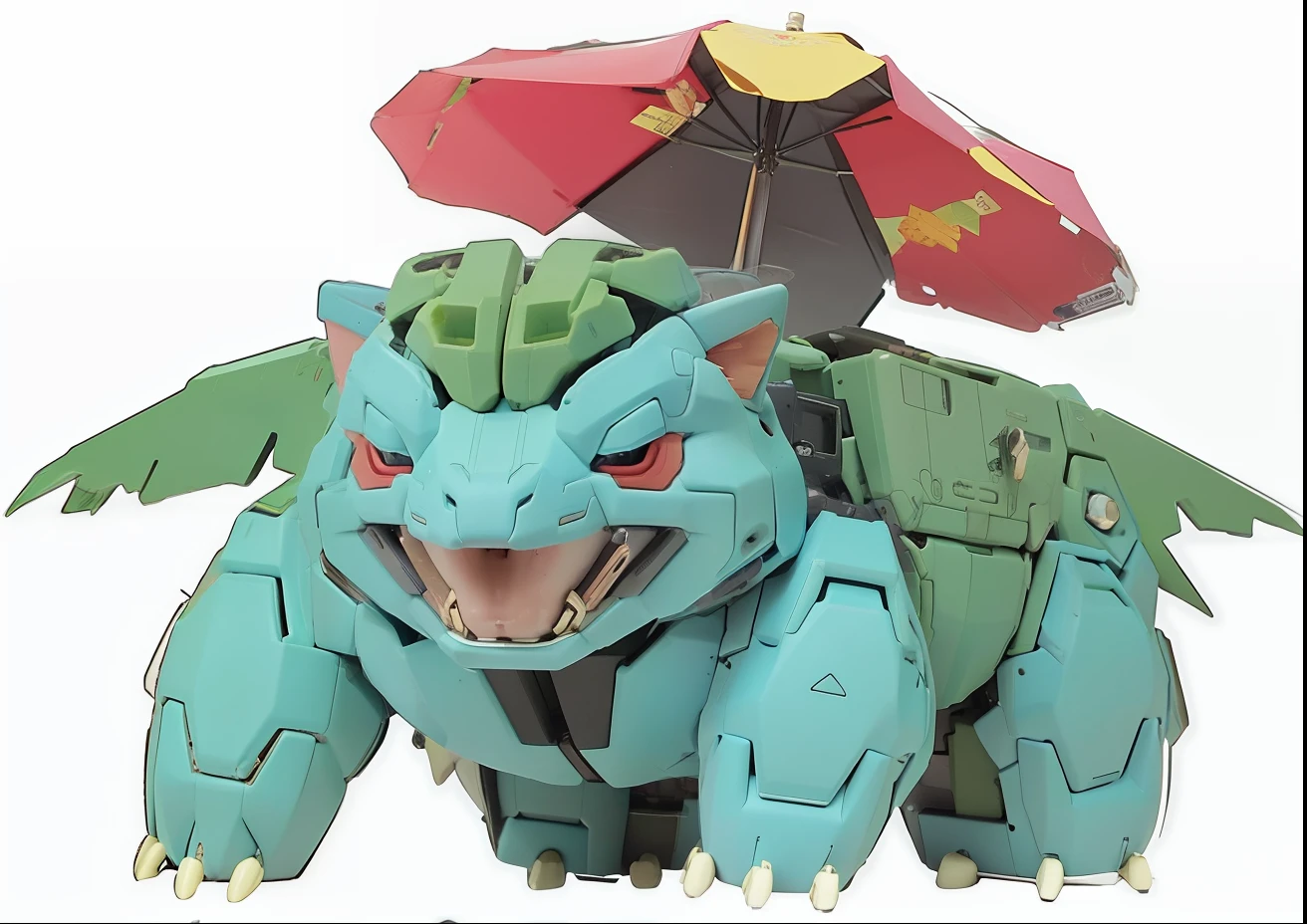 Venusaur, pokemon, plant, mecha, 8k resolution