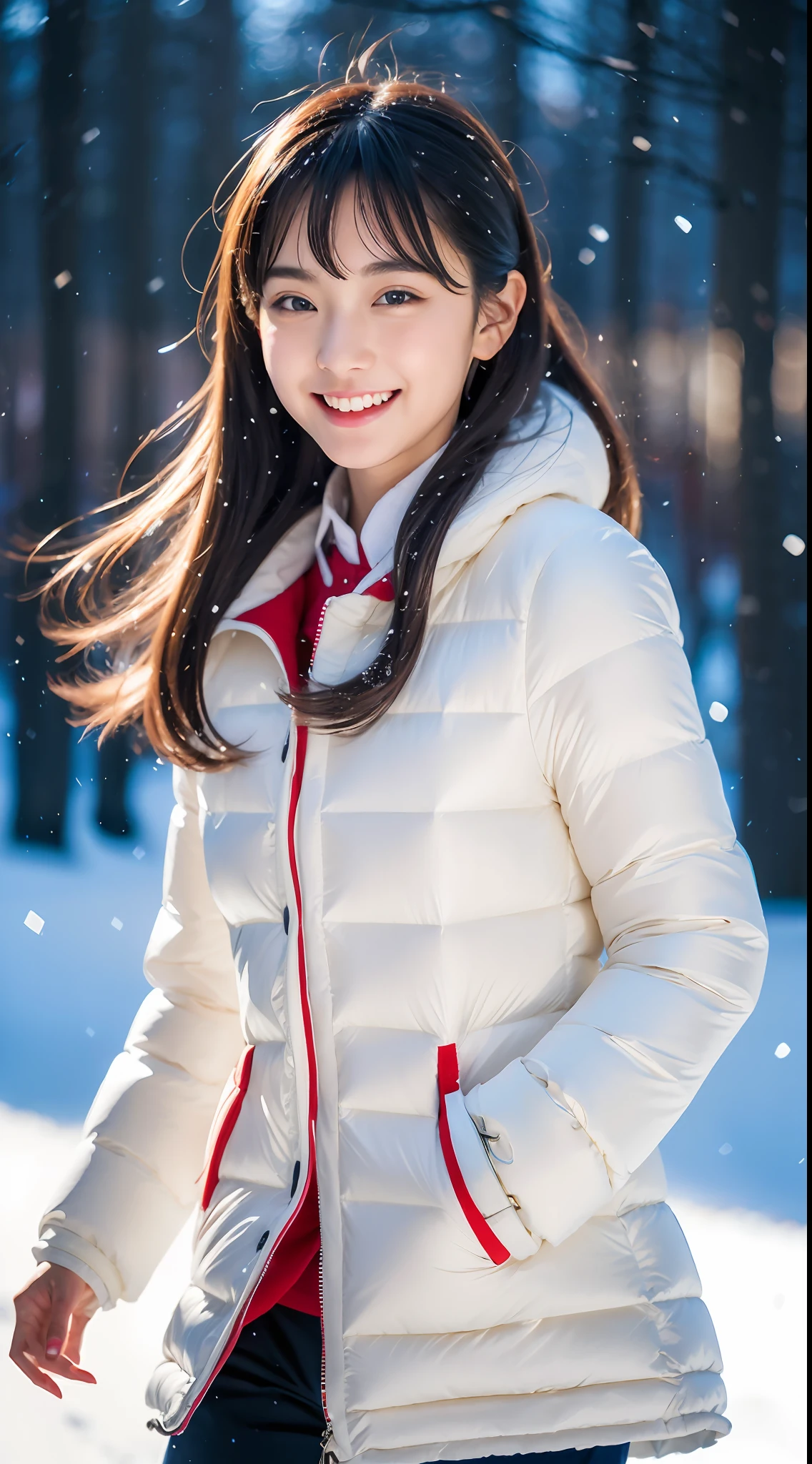 ulzzang-6500-v1.1, (raw photo:1.2), (photorealistic:1.4), beautiful detailed girl, very detailed eyes and face, beautiful detailed eyes, ridiculous, incredibly ridiculous, huge file size, super detailed, high resolution, very detailed, best quality, masterpiece, kemomimi, ((Japanese girls' the Winterswear )), illustration, very detailed, CG, unified, 8k wallpaper, amazing, Fine details, masterpiece, best quality, very detailed CG uniform 8k wallpaper, light on face, cinematic lighting, 1girl, , light smile, full body, running ,((dynamic pose)), winter background with snow, play with snow,