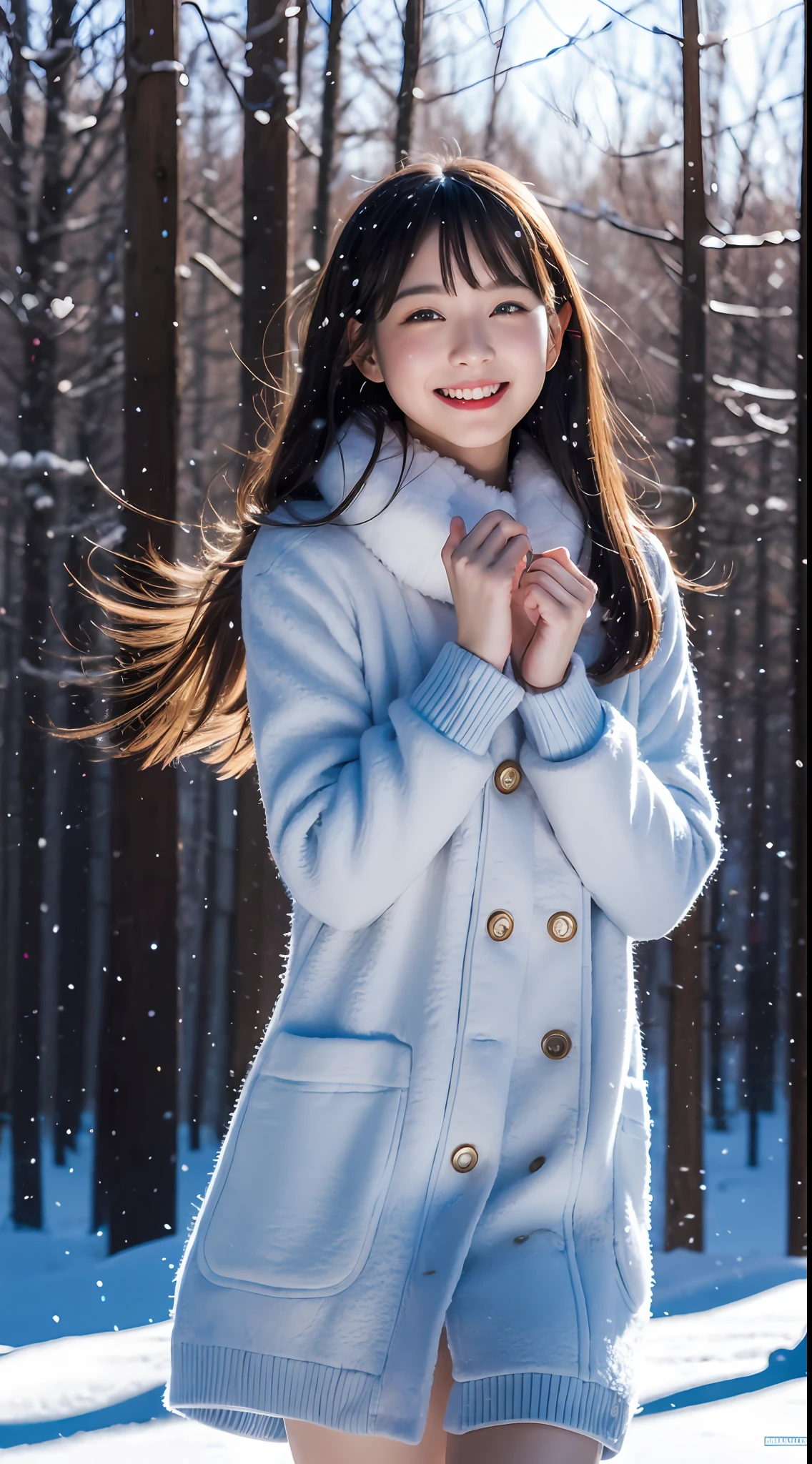 ulzzang-6500-v1.1, (raw photo:1.2), (photorealistic:1.4), beautiful detailed girl, very detailed eyes and face, beautiful detailed eyes, ridiculous, incredibly ridiculous, huge file size, super detailed, high resolution, very detailed, best quality, masterpiece, kemomimi, ((Japanese girls' the Winterswear )), illustration, very detailed, CG, unified, 8k wallpaper, amazing, Fine details, masterpiece, best quality, very detailed CG uniform 8k wallpaper, light on face, cinematic lighting, 1girl, , light smile, full body, running ,((dynamic pose)), winter background with snow, play with snow,