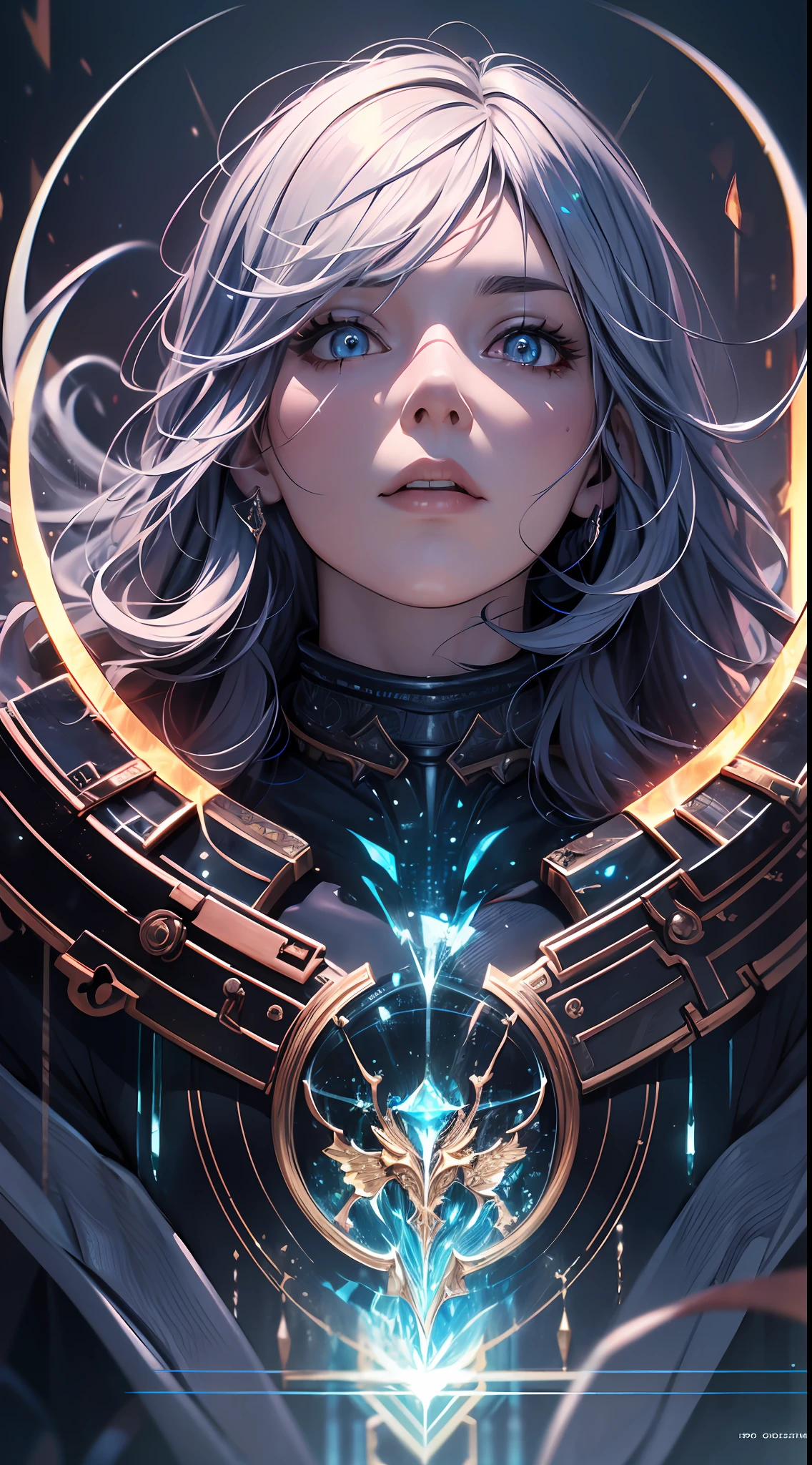 (Best quality),(masterpiece),(ultra detailed),(high detailed),(extremely detailed),robed cloaked warrior wielding sword, Lovecraftian, bioluminescent, symmetrical, detailed, photoreal, symmetrical, portrait, pefects, violet iridescent, copper, tesseract, hyperrealistic, hyper detailed, octane render, extremely detailed, 4k, very highly detailed, artstation, cgsociety, artgerm, trending on artstation
