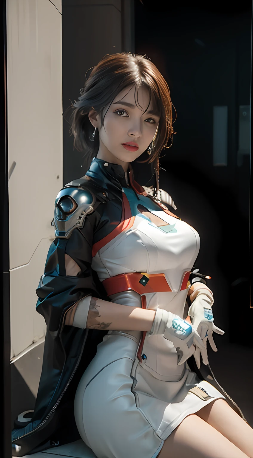 ((Best quality)), ((masterpiece)), (detailed:1.4), 3D, an image of a beautiful cyberpunk female,HDR (High Dynamic Range),Ray Tracing,NVIDIA RTX,Super-Resolution,Unreal 5,Subsurface scattering,PBR Texturing,Post-processing,Anisotropic Filtering,Depth-of-field,Maximum clarity and sharpness,Multi-layered textures,Albedo and Specular maps,Surface shading,Accurate simulation of light-material interaction,Perfect proportions,Octane Render,Two-tone lighting,Wide aperture,Low ISO,White balance,Rule of thirds,8K RAW,