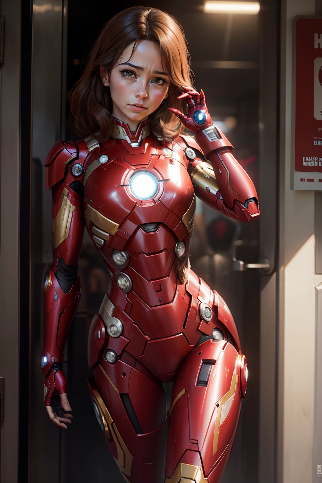 Iron Man women are shy