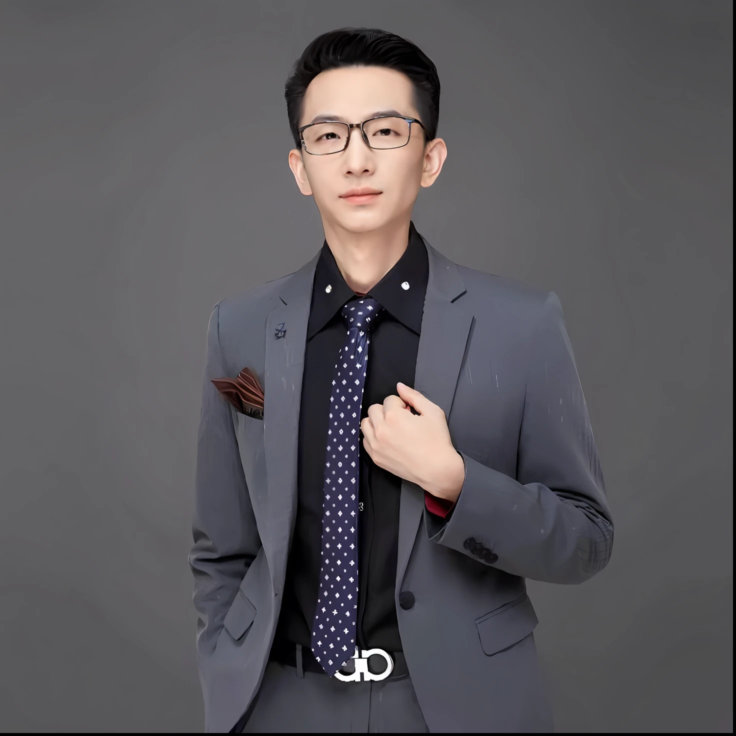 arafed man in a suit and tie posing for a picture, yanjun cheng, Wang Qichao, jinyiwei, wenjun lin, professional profile picture, wearing a suit and glasses, Li Zixin, Lin Qifeng, xintong chen, phong yintion j - jiang geping, Professional profile photo, Bo Feng, professional picture